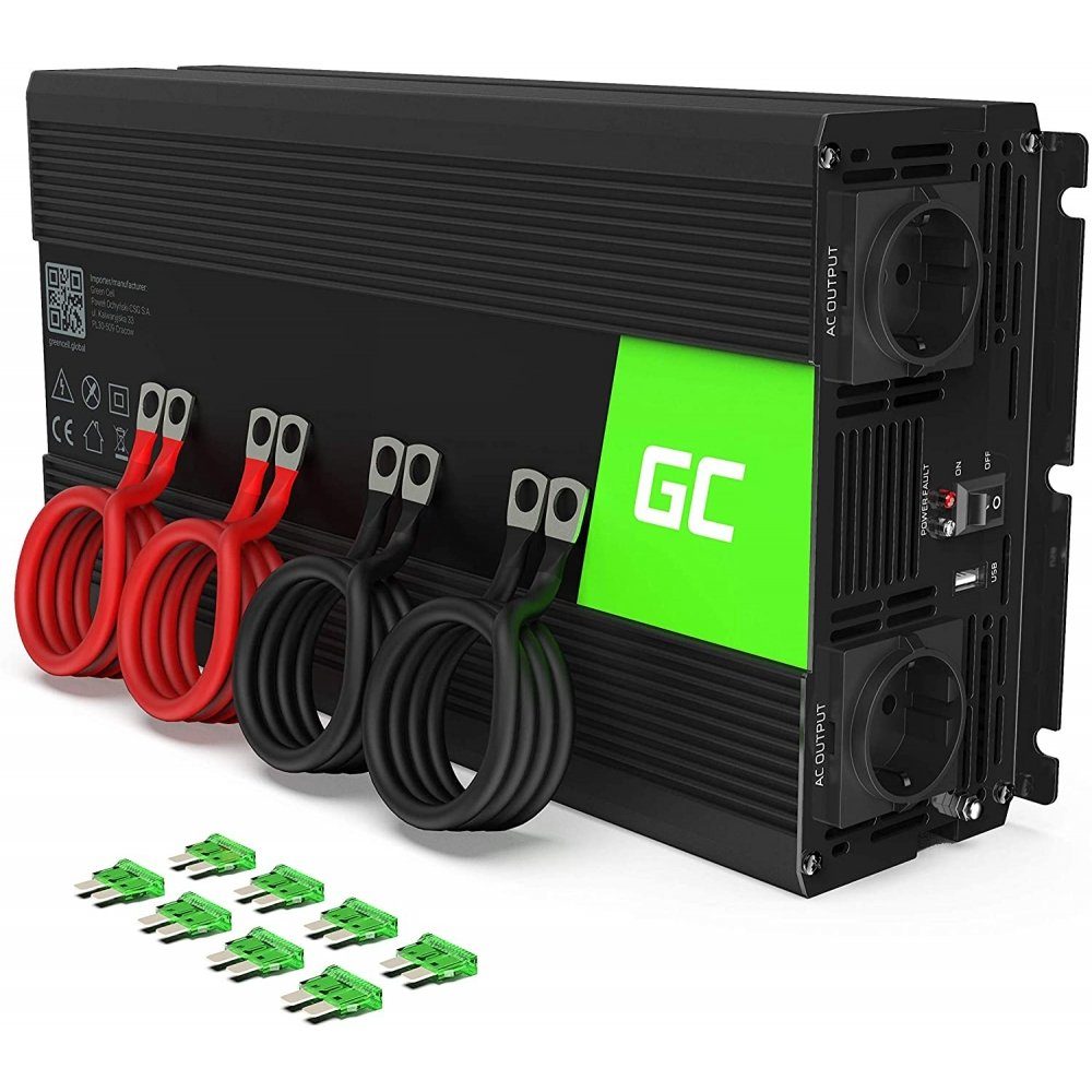 Green Cell Конвертор напруги Power Inverter - KFZ Конвертор напруги - schwarz