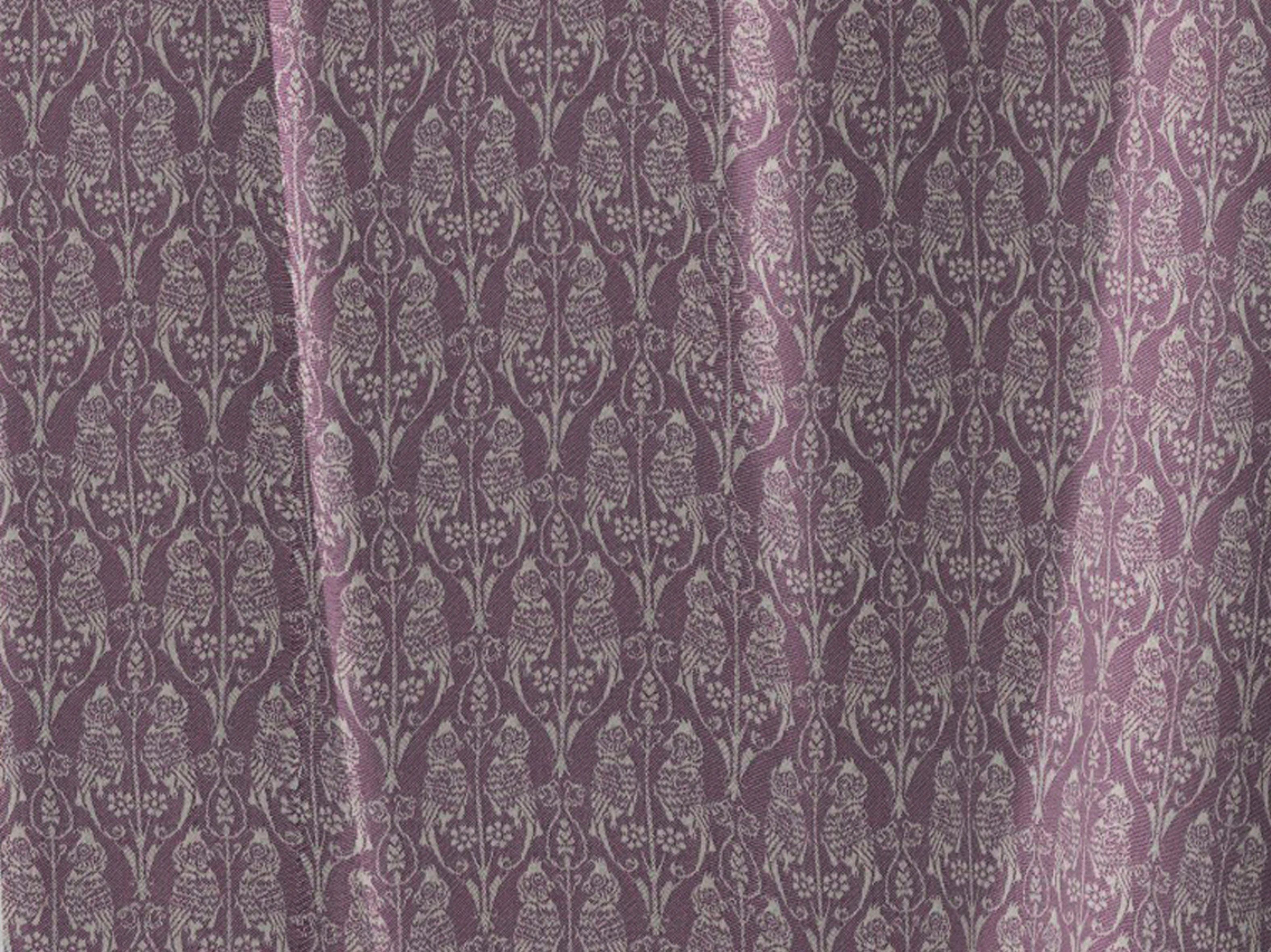 Adam Vorhang Little Parrot (1 St), Kräuselband, blickdicht, Jacquard, aus 100% Bio-Baumwolle