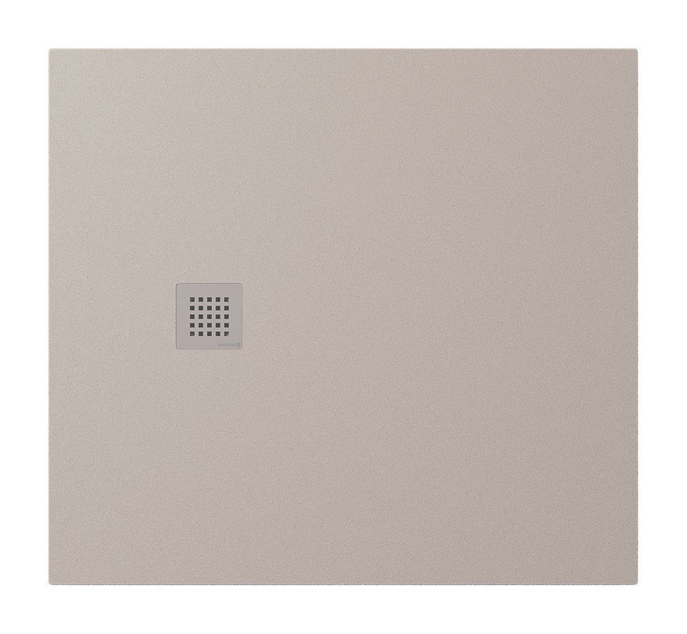 Polysan s.r.o. Duschwanne TRENECA Gussmarmor-Duschwanne 110x100cm, Verkürzungsmöglichkeit, Rechteckig, Polysan-84312-81