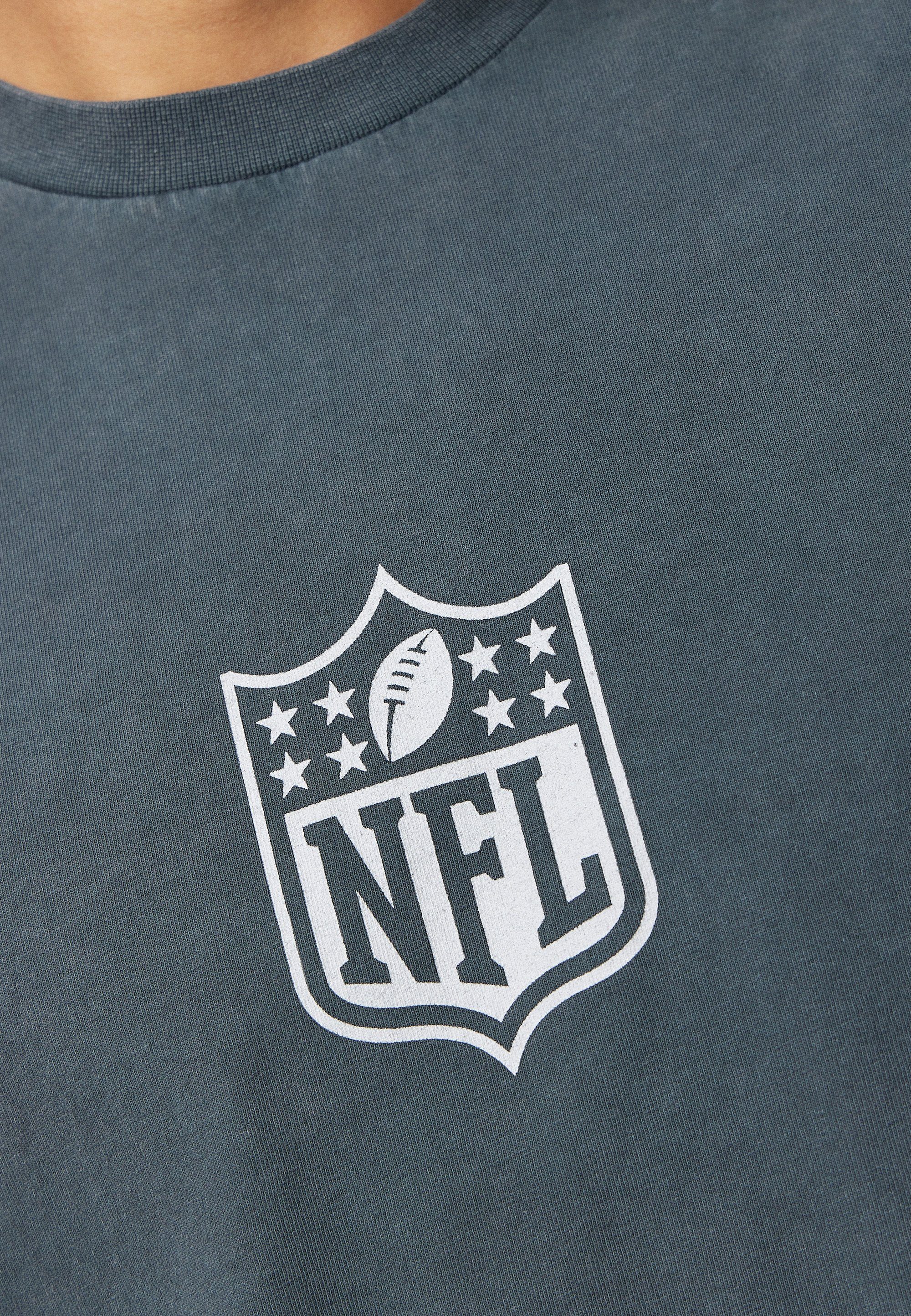 Recovered T-Shirt Los Rams Oversized GOTS zertifizierte Washed NFL Bio-Baumwolle Angeles