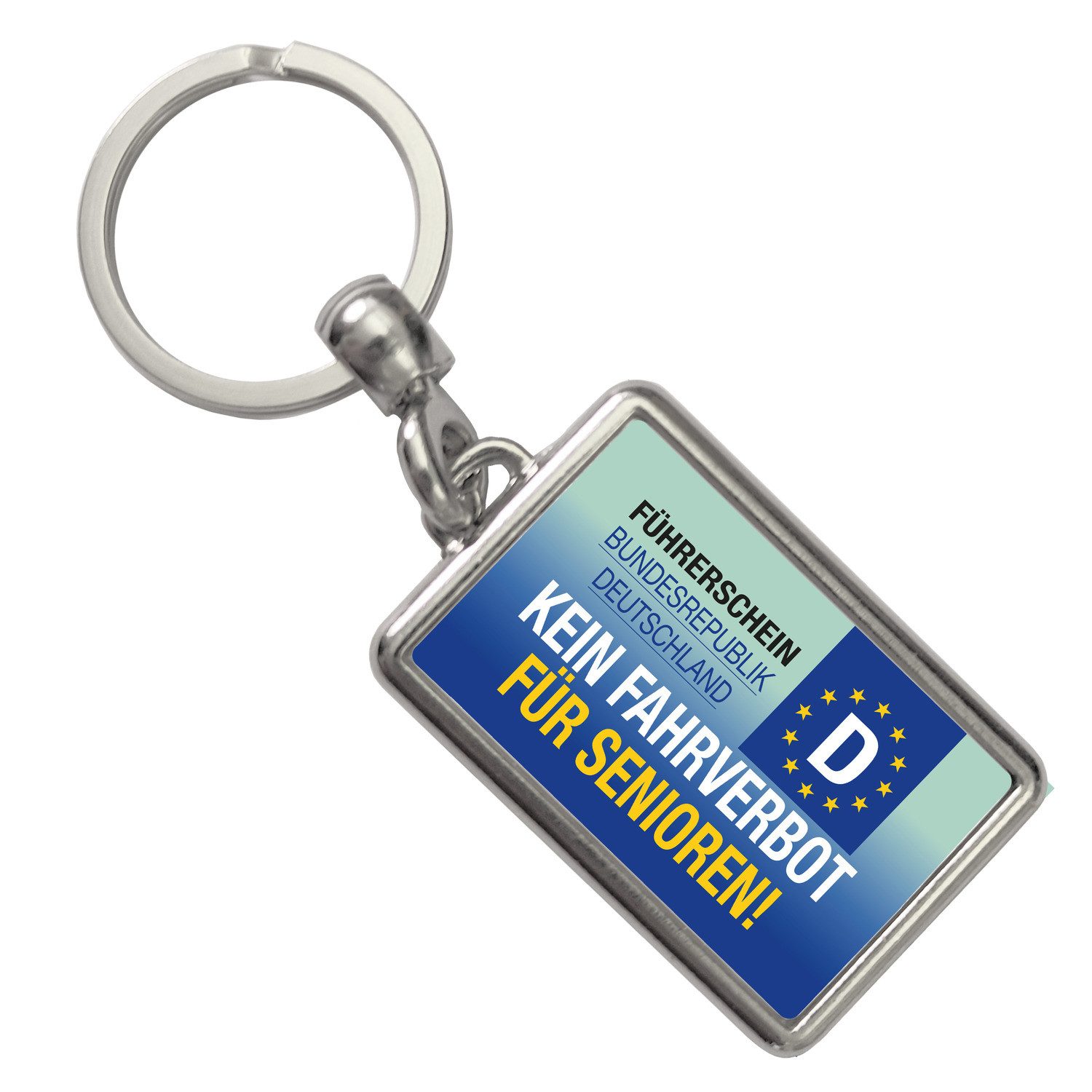 Schlüsselanhänger Kein Fahrverbot für Senioren Schlüsselanhänger