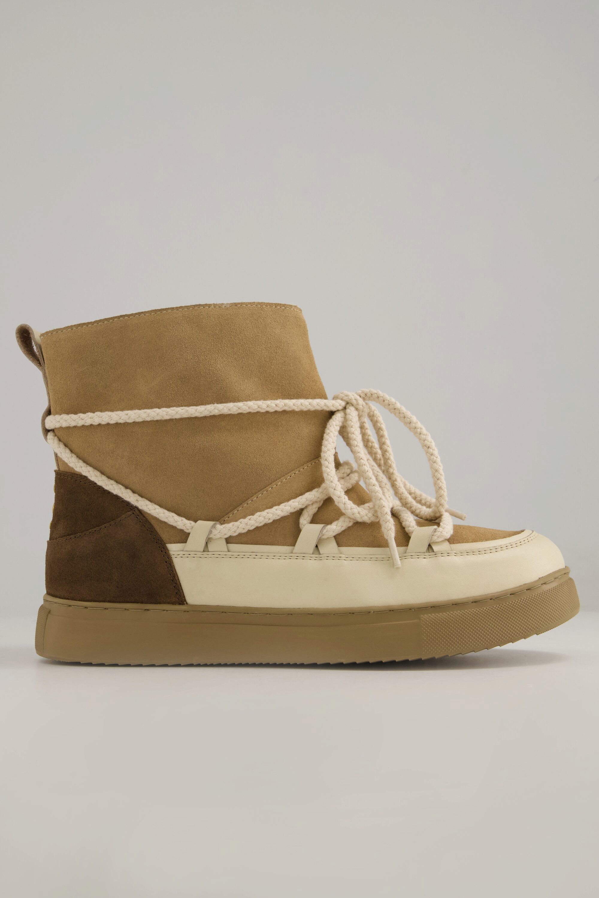 Studio Untold Leder-Snowboots FakeFur-Futter Weite H Stiefel günstig online kaufen