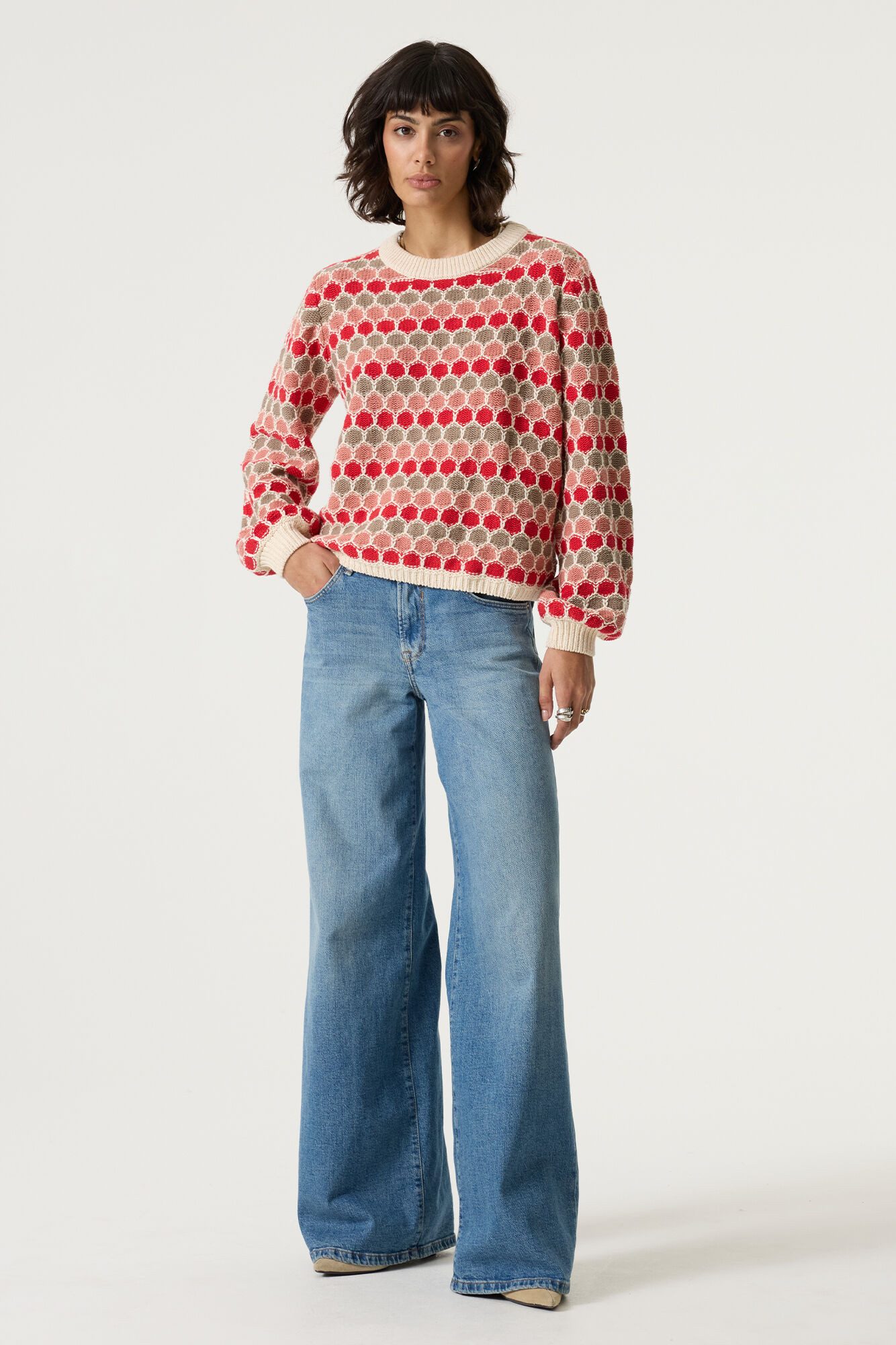 Garcia Rundhalspullover ladies pullover
