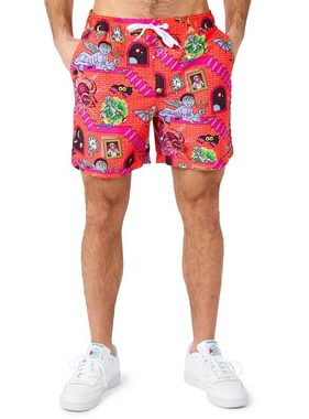 Opposuits Kostüm Sommer Kombi Rick & Morty Surreal, 'Interdimensional Combo, Morty!' - nerdy Hemd und Shorts aus einer and