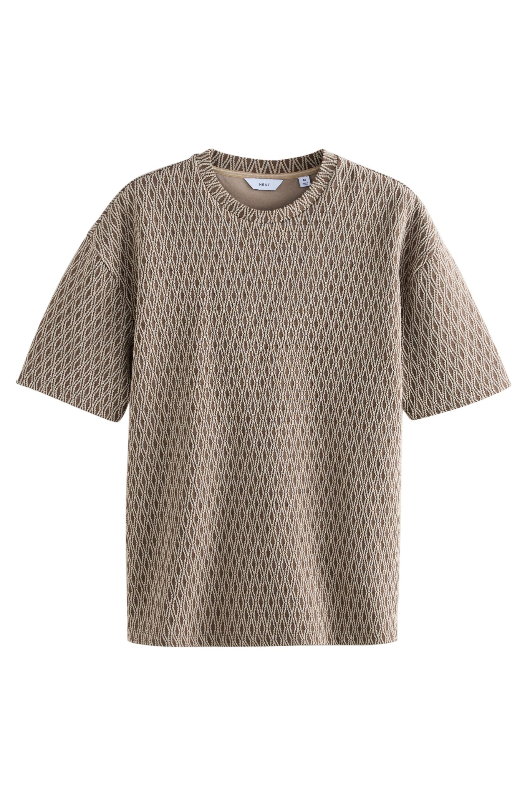 Next T-Shirt Strukturiertes, lässiges T-Shirt (1-tlg) günstig online kaufen