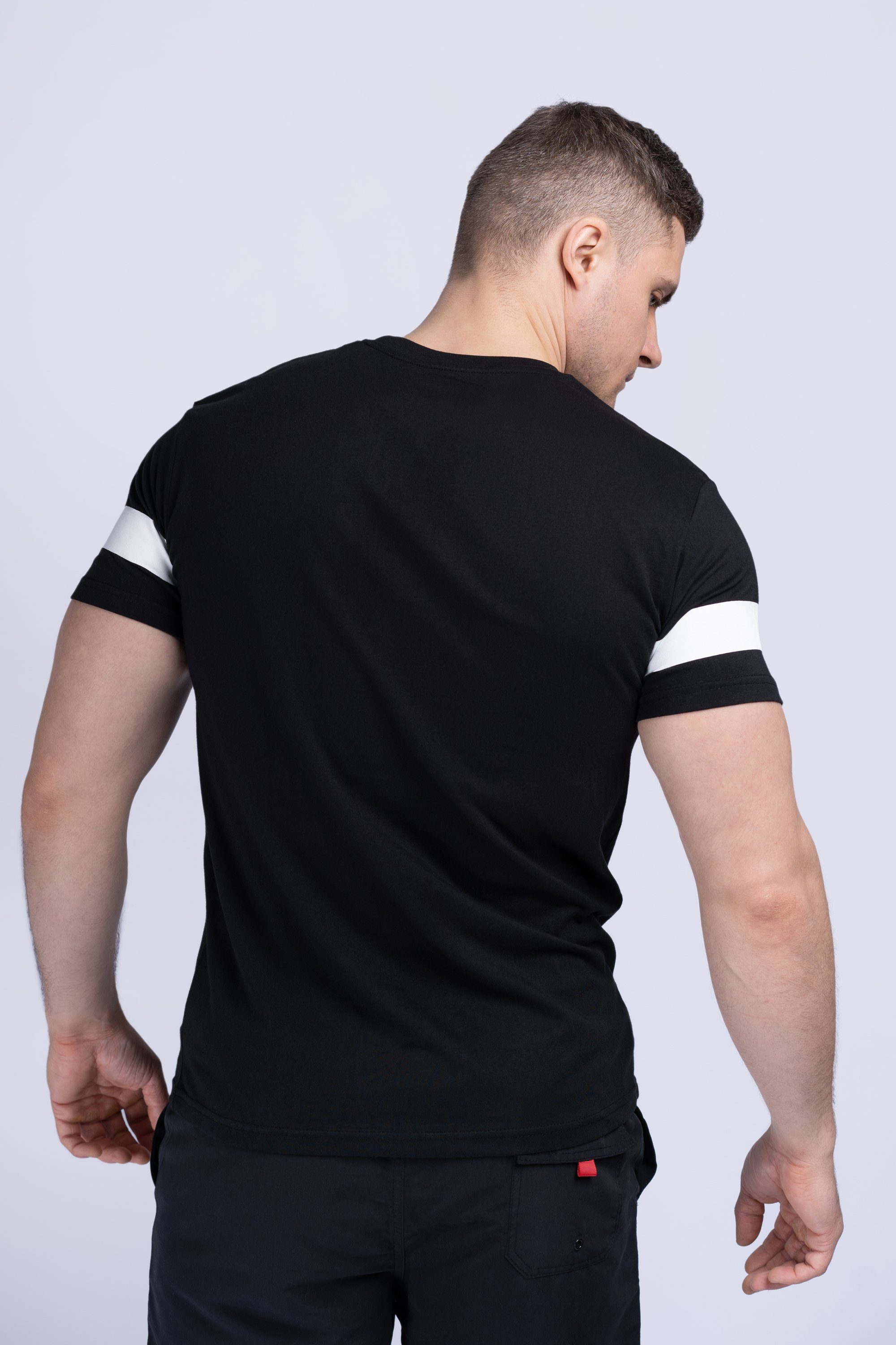 Black/White Lonsdale T-Shirt ASKERSWELL