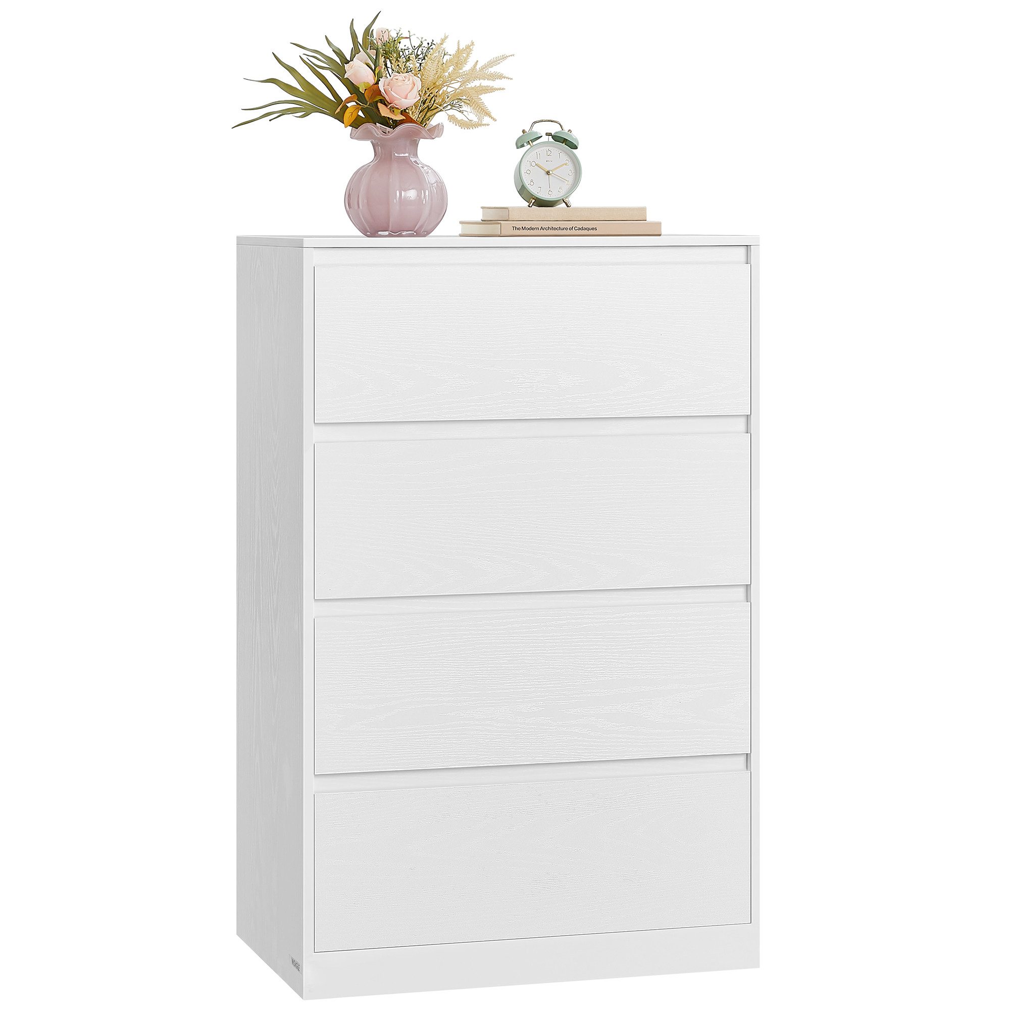 VASAGLE Kommode, mit 3 / 4 / 5 Schubladen, Komodenschrank, Schubladenschrank