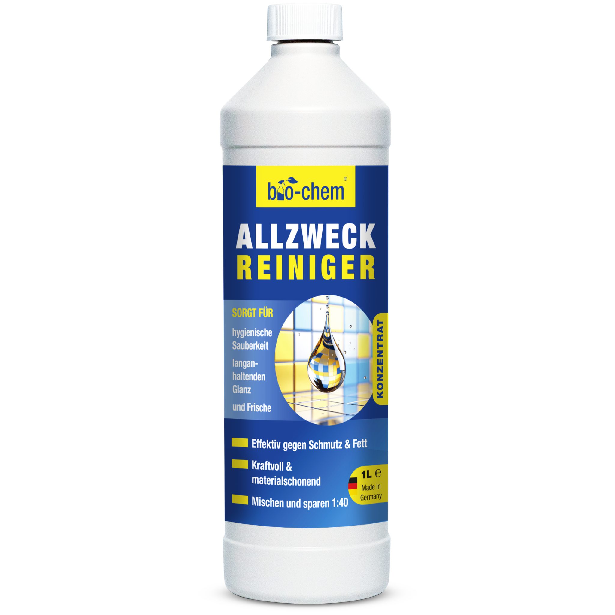 bio-chem Allzweckreiniger Konzentrat 1000 ML Fettlöser – bio-chem Allzweckreiniger (Allzweckreiniger 1 L)