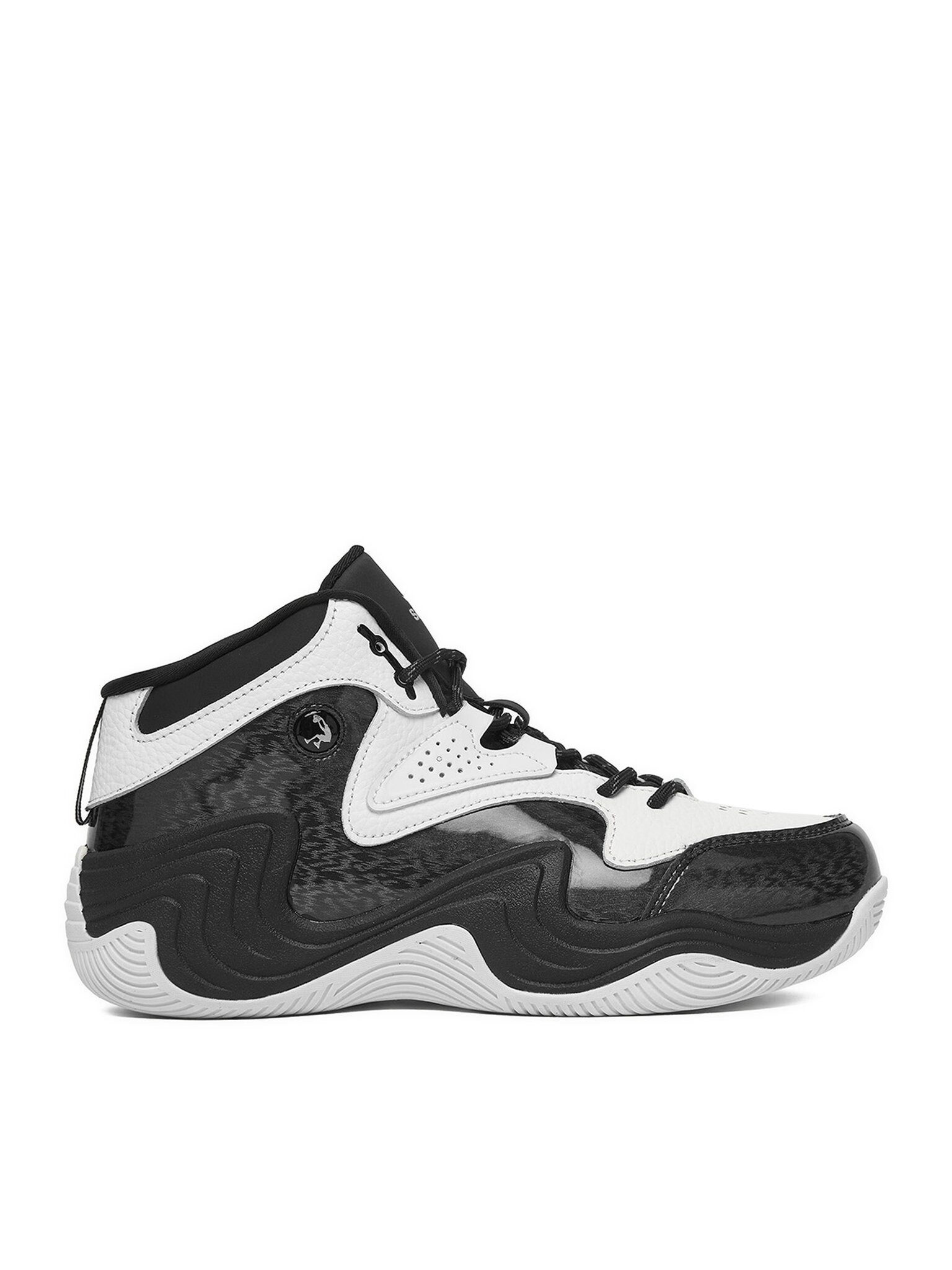 Shaq Shaq Basketballschuhe Junge Weiß SHAQ-EO-JUGERNAUT AQ95041B-BW Schwarz Basketballschuh