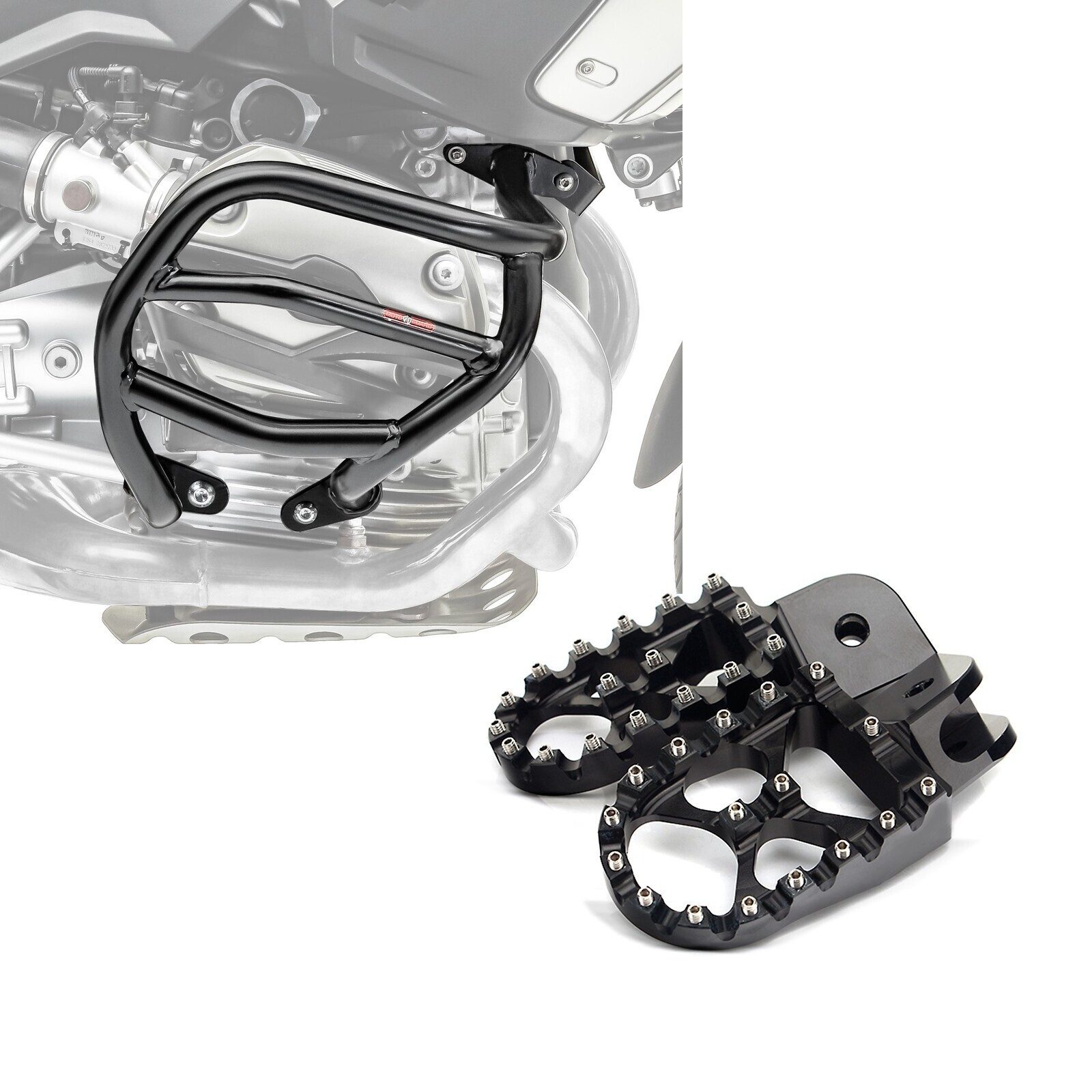 Motoguard Motor-Schutzhülle Set Sturzbügel + Fußrasten S17