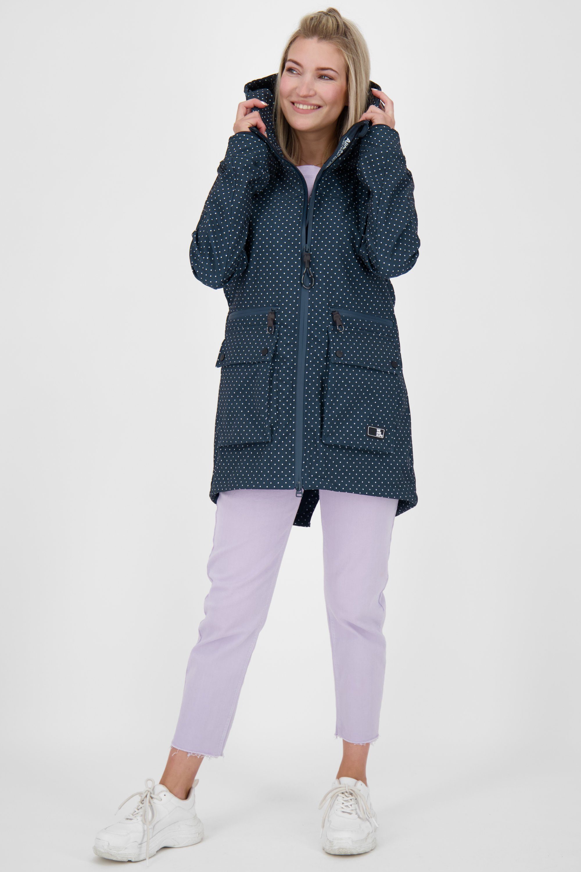 Coat Übergangsjacke Softshelljacke, Damen S & AudreyAK Alife marine Kickin Softshelljacke