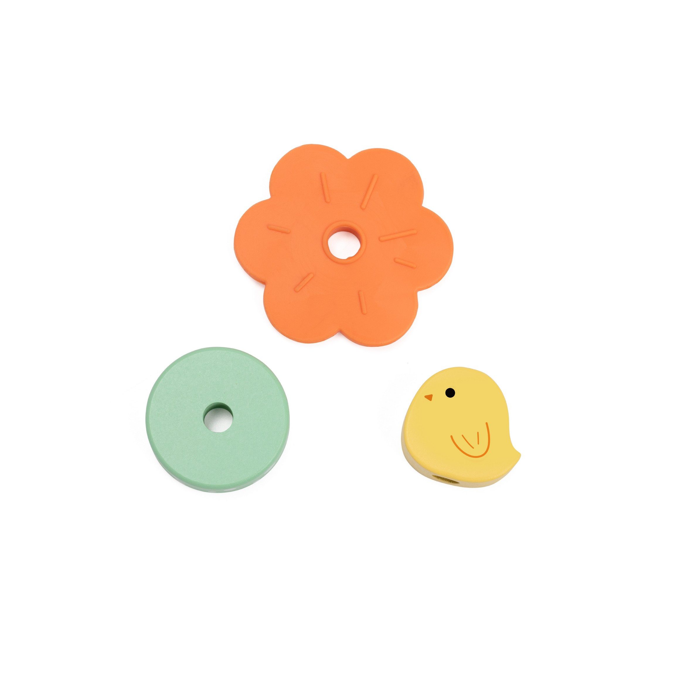 Classic World Stapelspielzeug Classic World - Stapelturm Vogel - 8,3x8,3x17,1 cm - 12M+, (9-tlg)