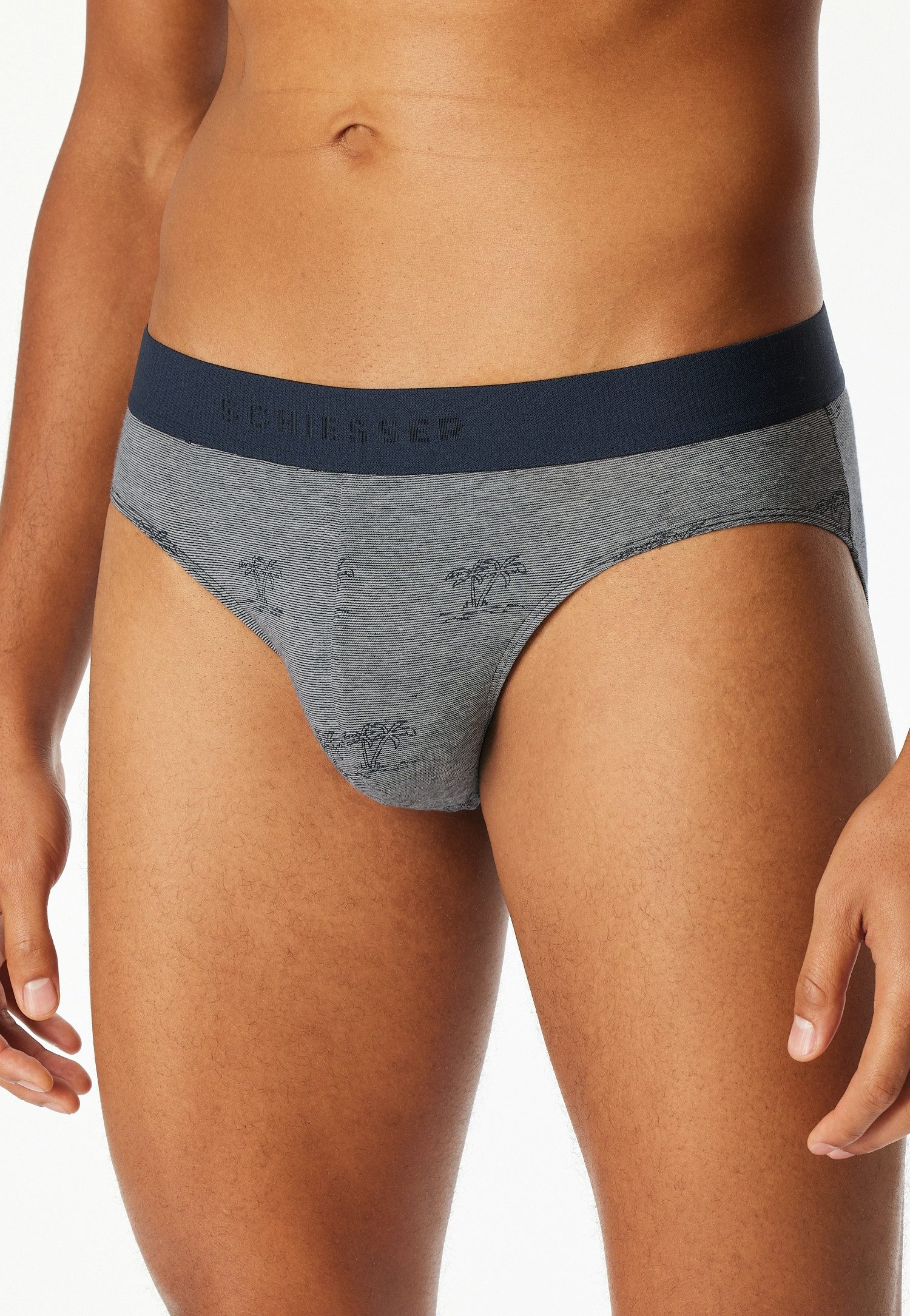 Schiesser Rioslip ""95/5"", (3er Pack), mit farbigem Webgummibund günstig online kaufen