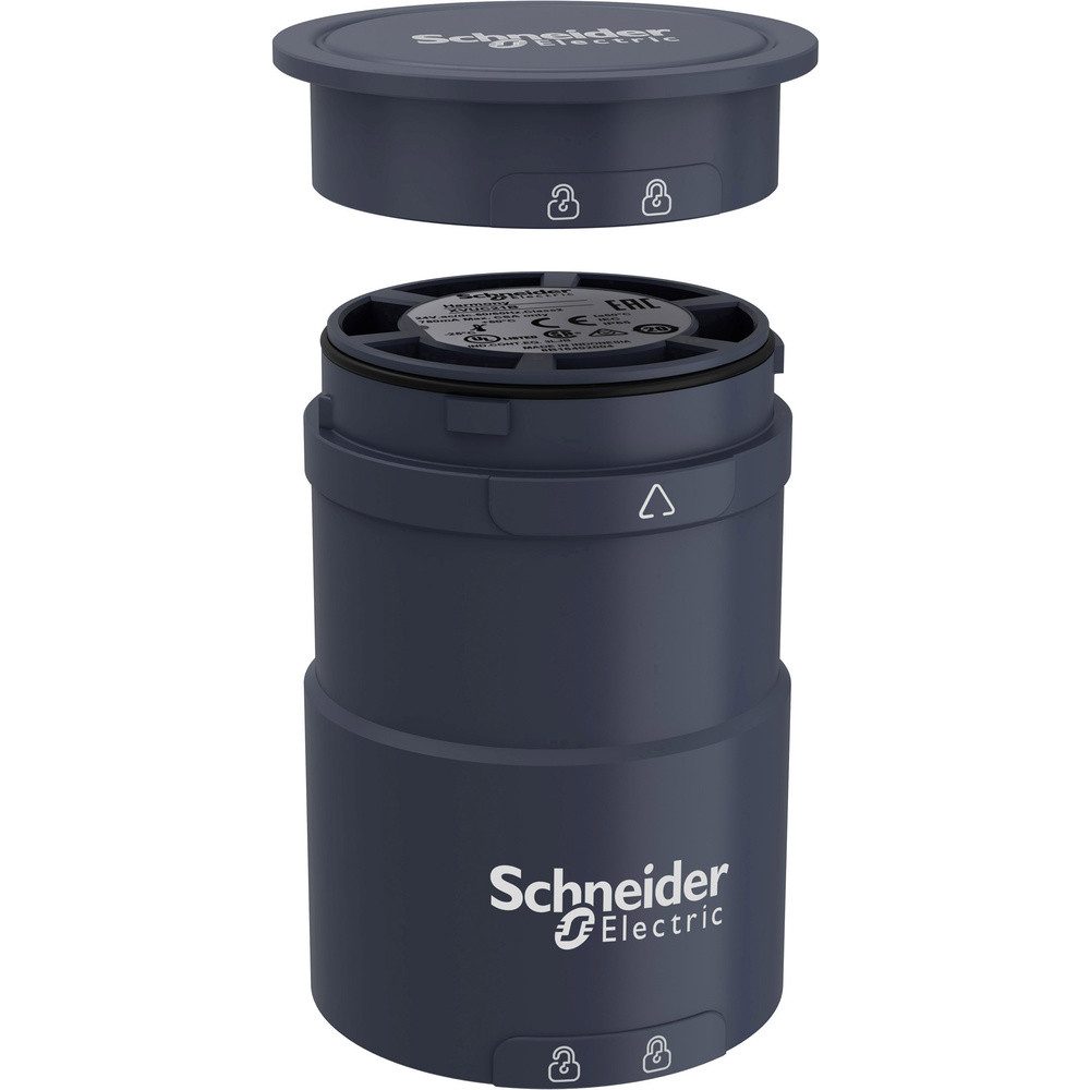 Sensor Schneider Electric XVUC21B Grundplatte Schwarz 24 V DC/AC 1 St.