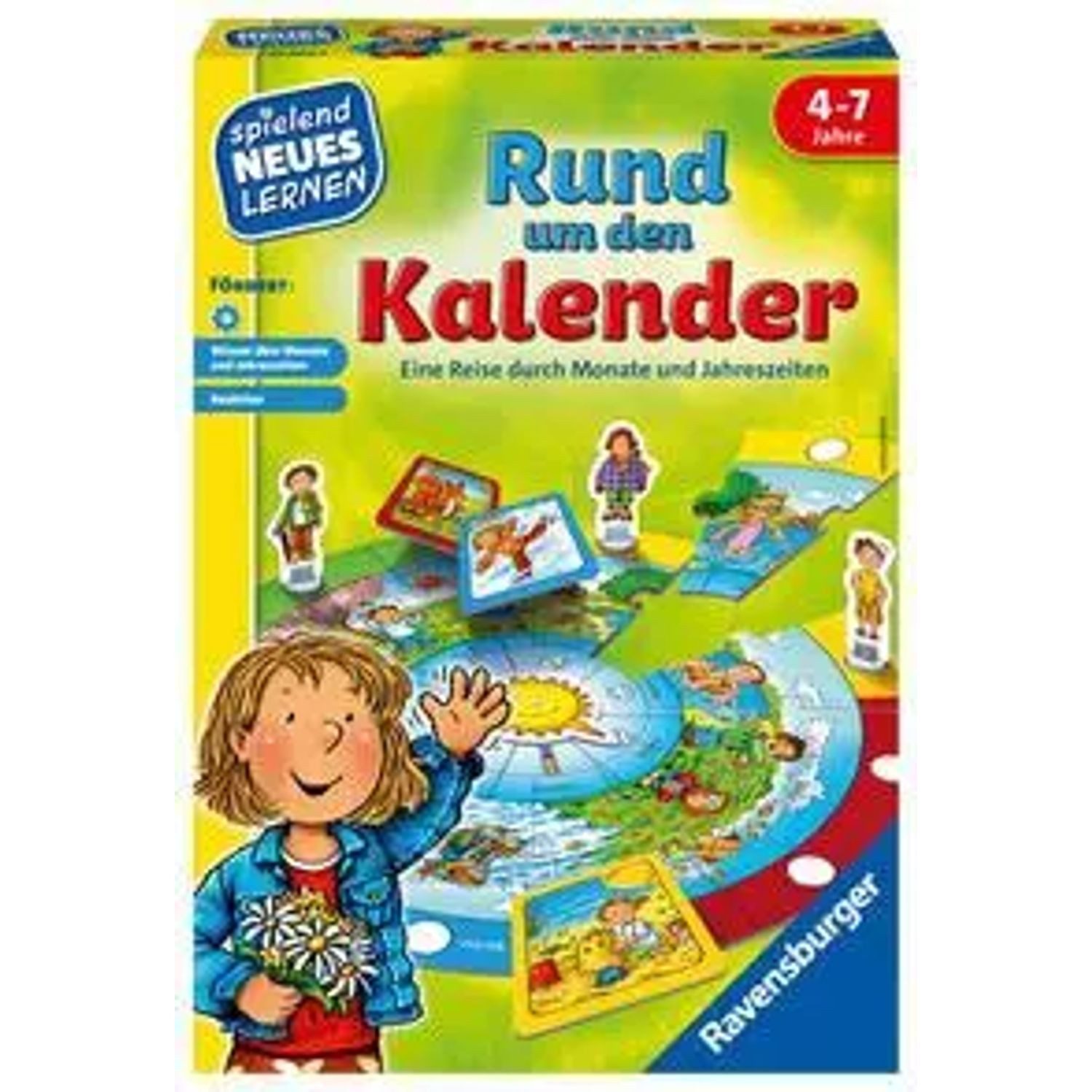 Ravensburger Spiel Rund um den Kalender