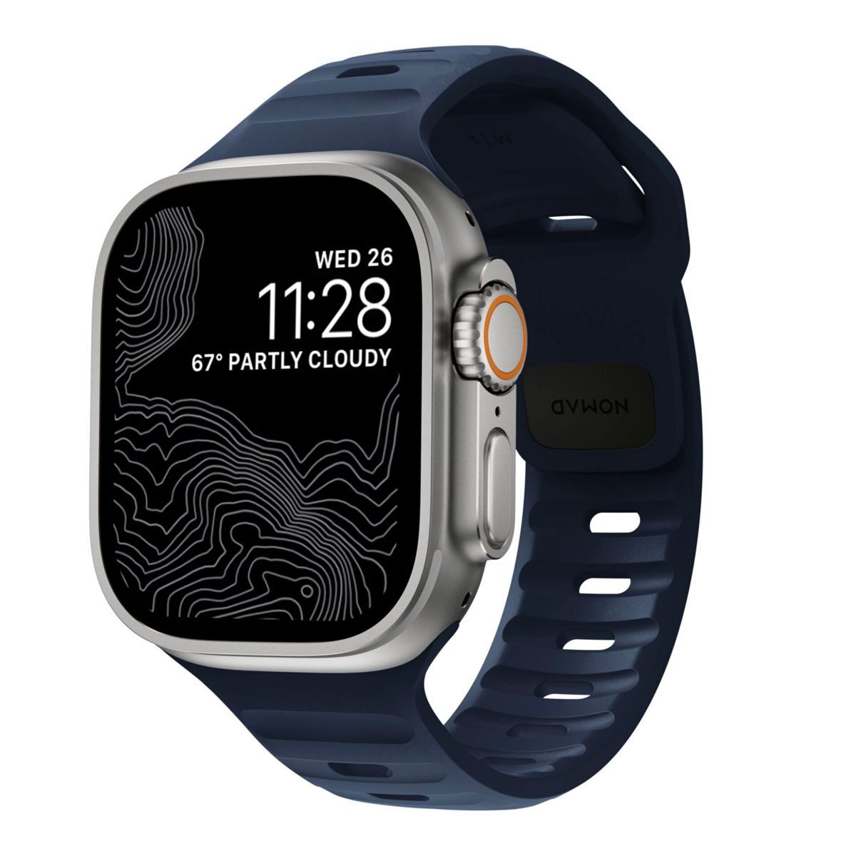 Nomad Smartwatch-Armband Sport Band 42/44/45/49mm Atlantic Blue günstig online kaufen