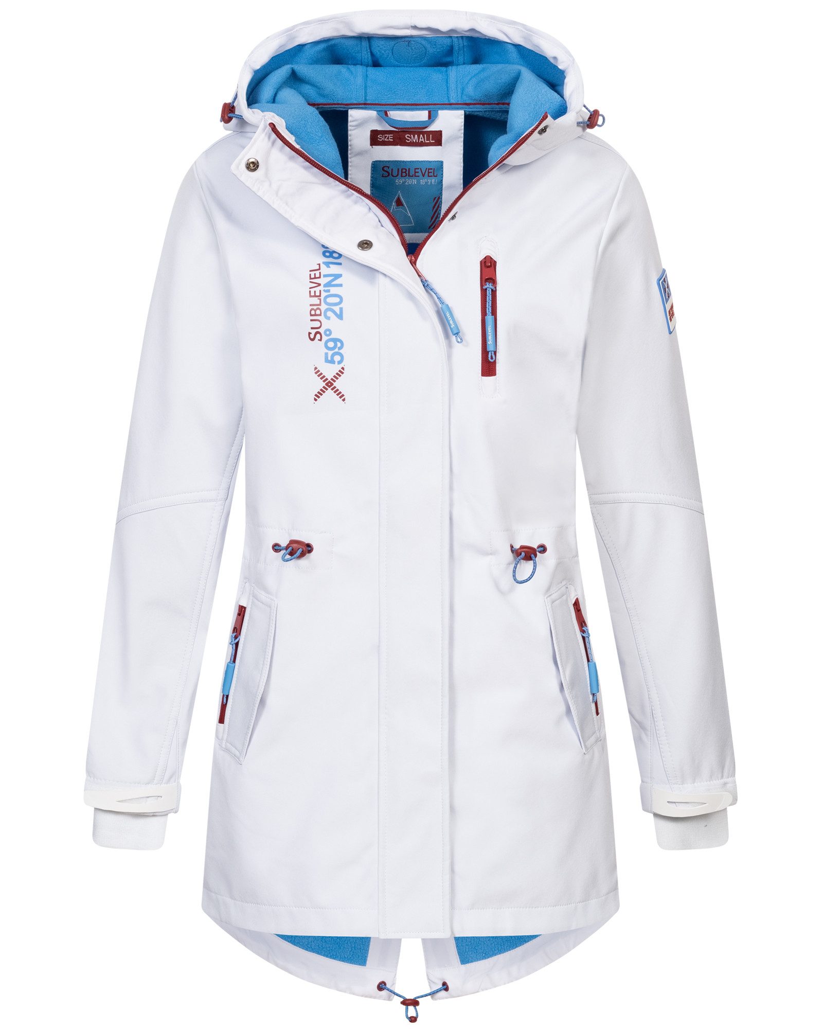 SUBLEVEL Softshelljacke Damen Herbst Winter Jacke Softshell Outdoor Regen Ü günstig online kaufen