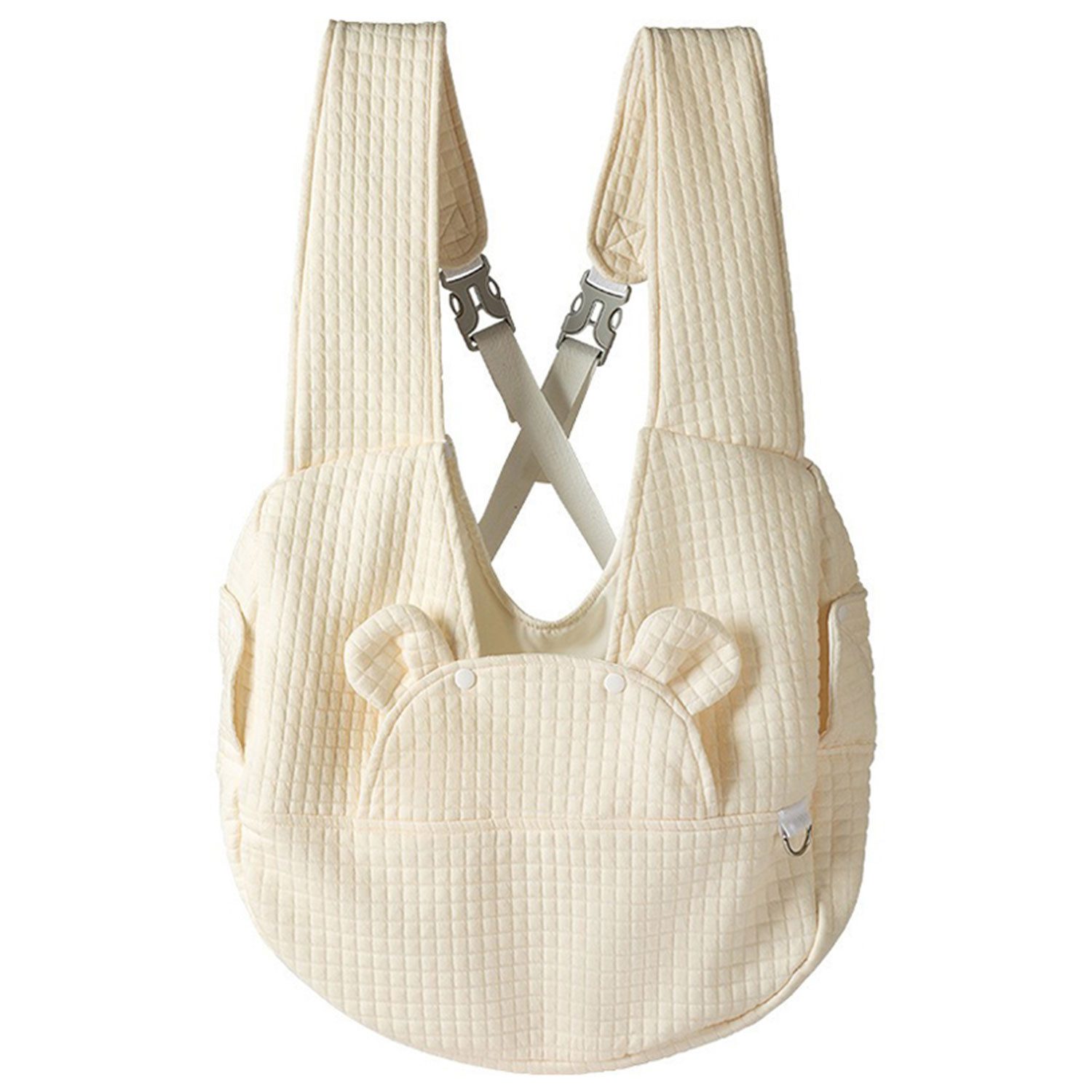 Refttenw Tiertransporttasche Verstellbarer Haustier-Front-Rucksack,Hundetasch,atmungsaktiv