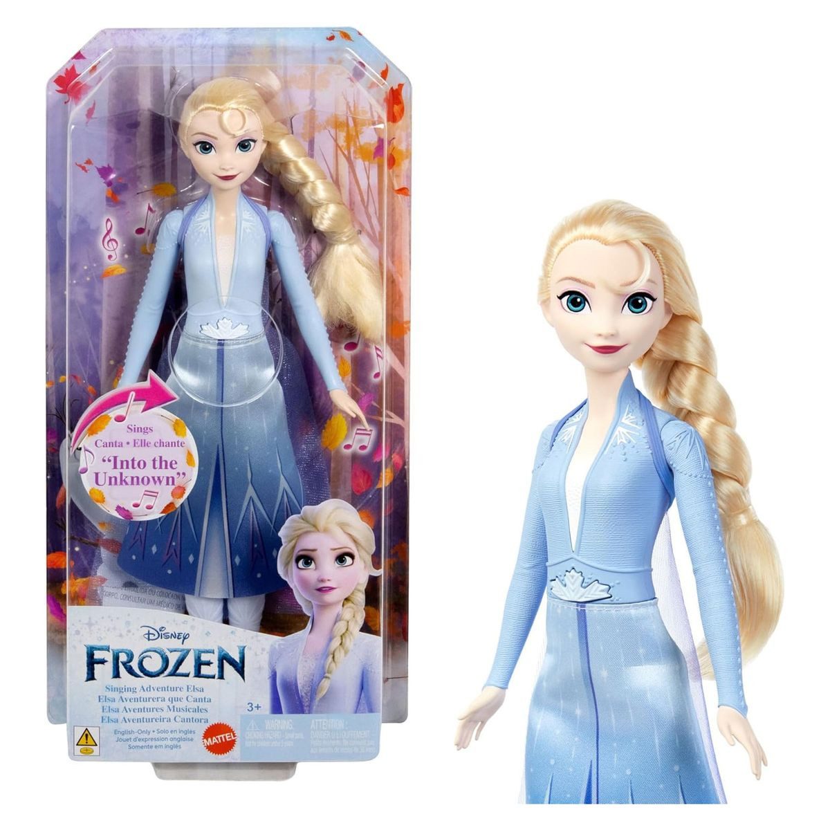 Mattel® Stehpuppe Mattel HXD32 - Disney Frozen - Singende Elsa, 'Wo noch ni günstig online kaufen