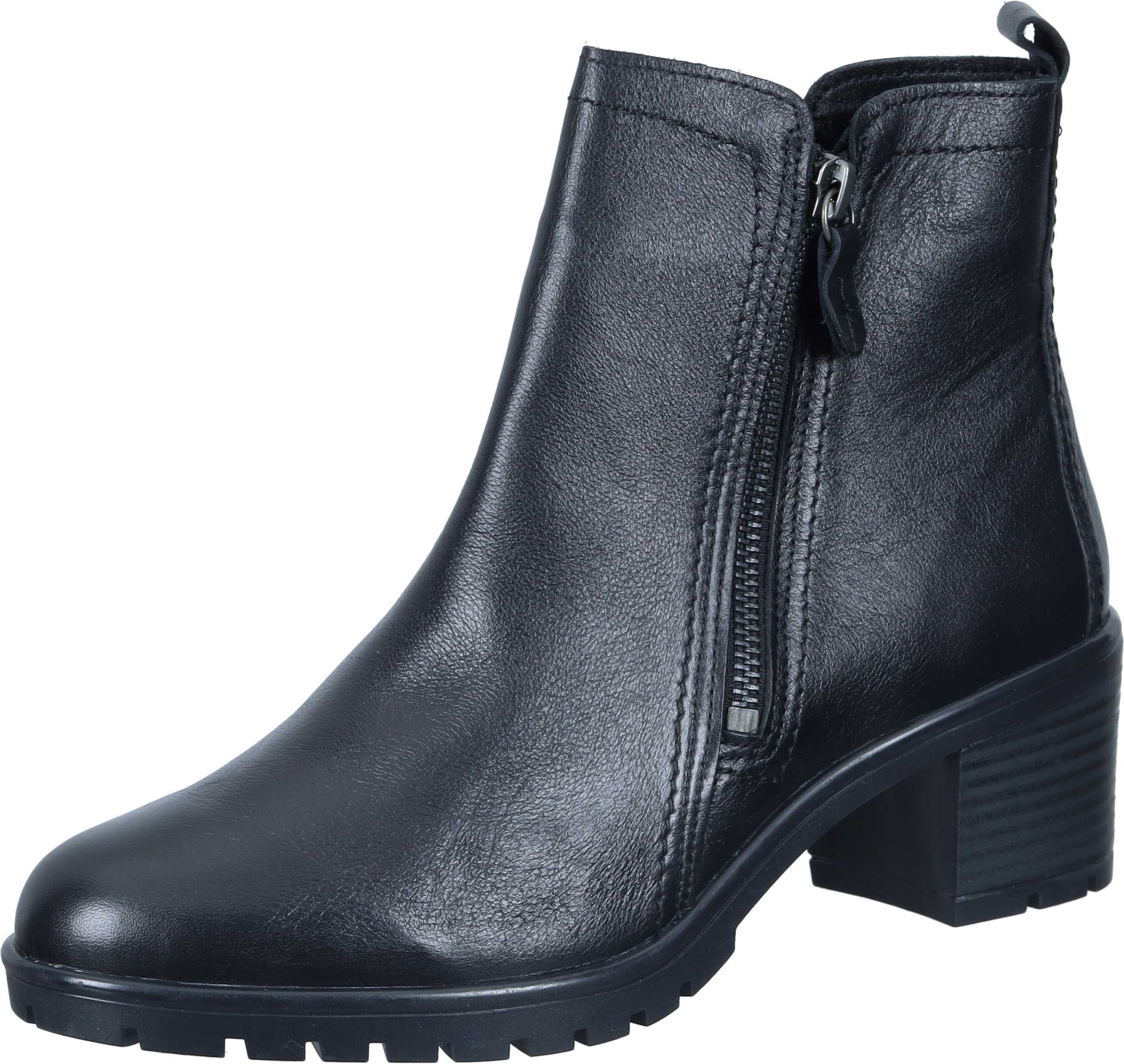 Comfortabel Stiefeletten Stiefelette aus echtem Leder günstig online kaufen