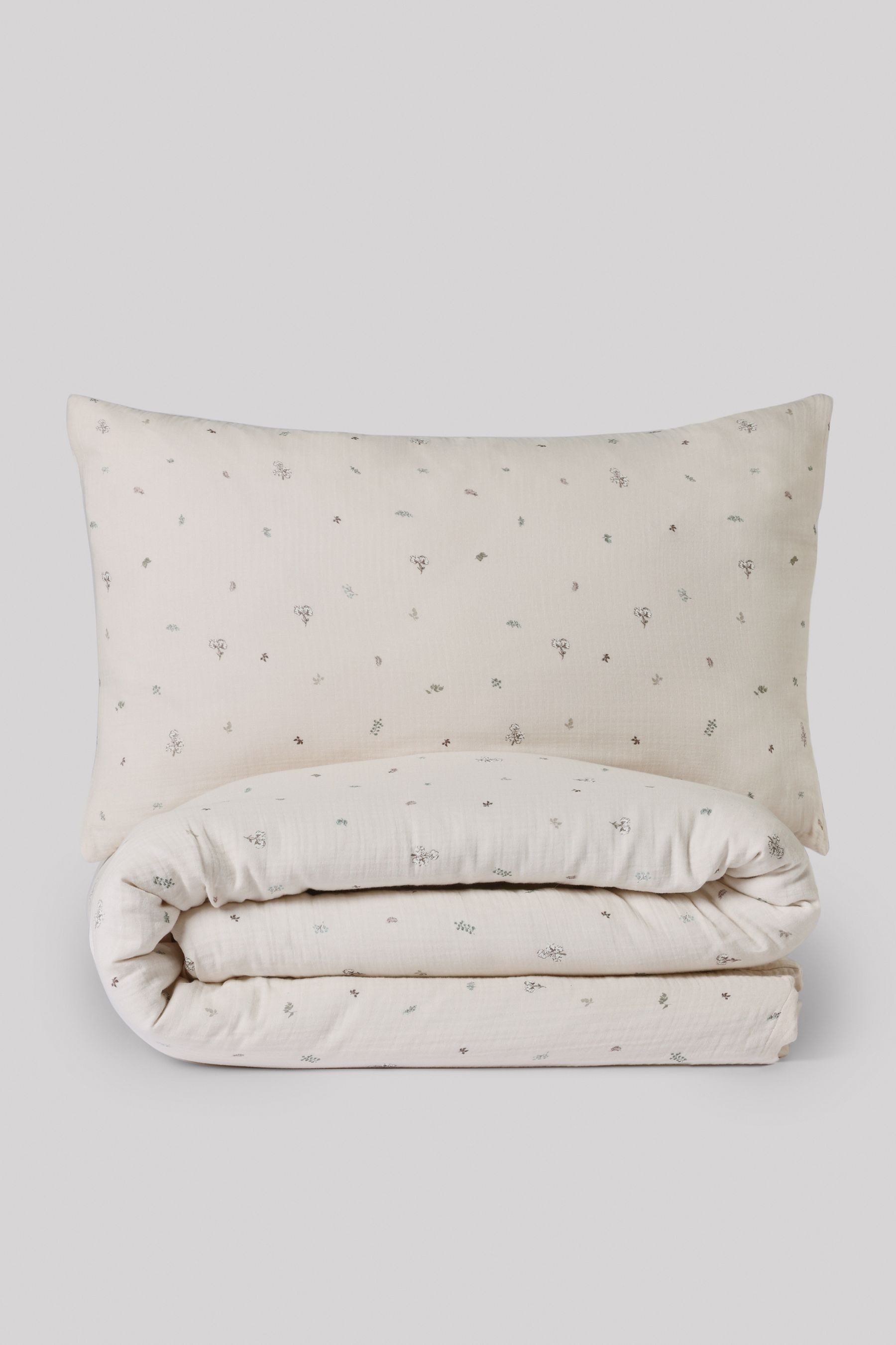 Next Bett-Set Bettgarnitur aus Baumwoll-Musseline, Knitteroptik, günstig online kaufen