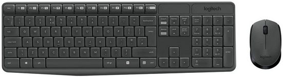 Logitech »Wireless Combo MK235 - DE-Layout« Tastatur