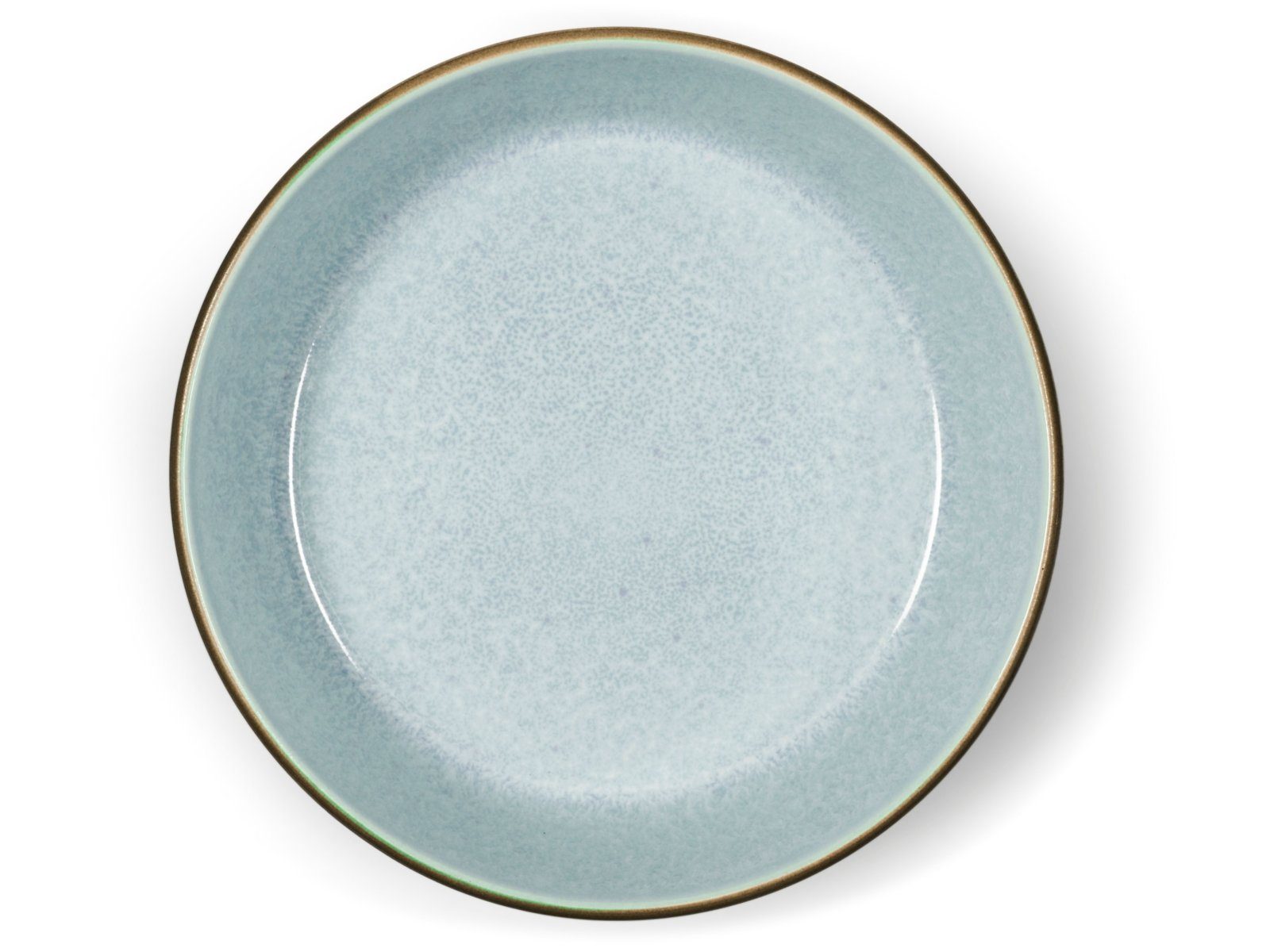 Bitz Schale Bowl matt grey / shiny light blue 18 cm, Steinzeug, (Bowls), Suppenschale 18 cm Steinzeug Grau/Hellblau