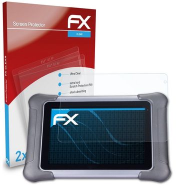 atFoliX Schutzfolie Displayschutz für Autel MaxiSYS Elite II, (2 Folien), Ultraklar und hartbeschichtet