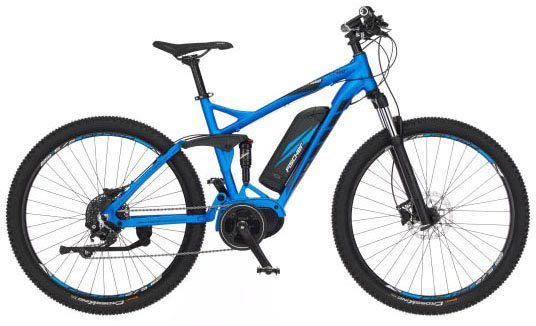 FISCHER Fahrrad E-Bike MONTIS EM 1862 557, 10 Gang, Kettenschaltung, Mittelmotor, 557 Wh Akku, Pedelec, Elektrofahrrad für Damen u. Herren, MTB, Mountainbike