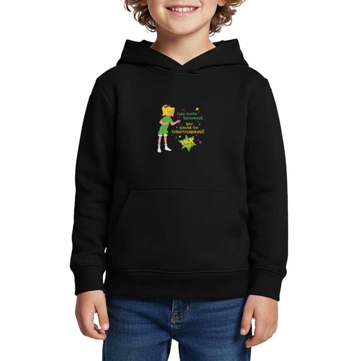 Hoodie Bibi Blocksberg Geburtstag Bibi & Spruch Kinder Premium Hoodie