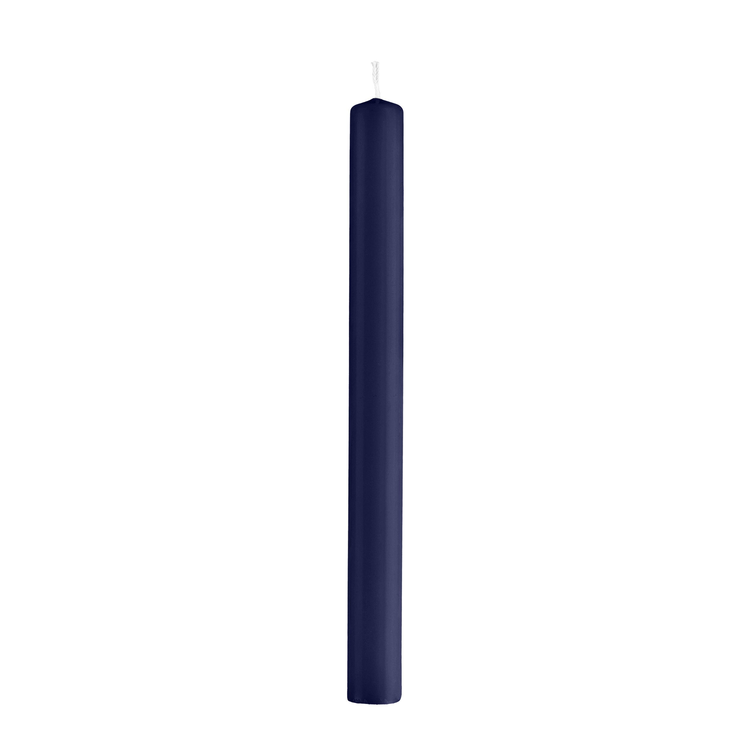 Kopschitz Kerzen Tafelkerze Stabkerzen Nachtblau Dunkelblau 300 x Ø 30 mm, 6 Stück