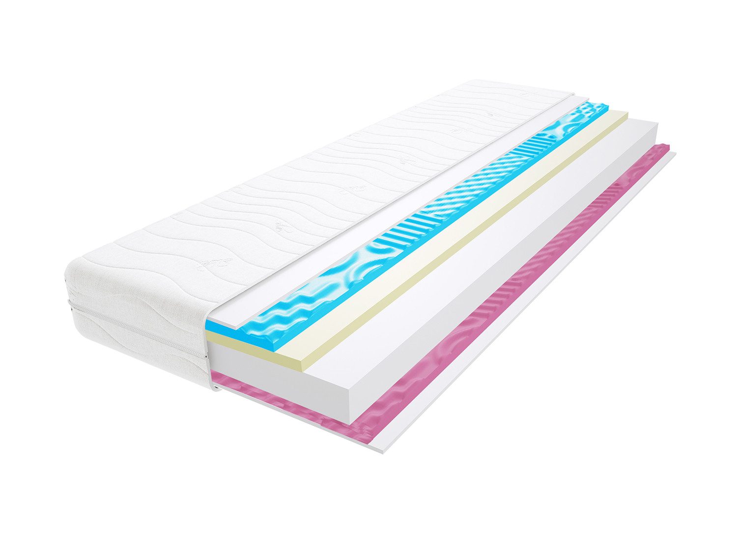 Kaltschaummatratze Matratzen, Schaummatratzen Flavio 2x Molet 80x200 cm - viele Größen, Godre, 16 cm hoch