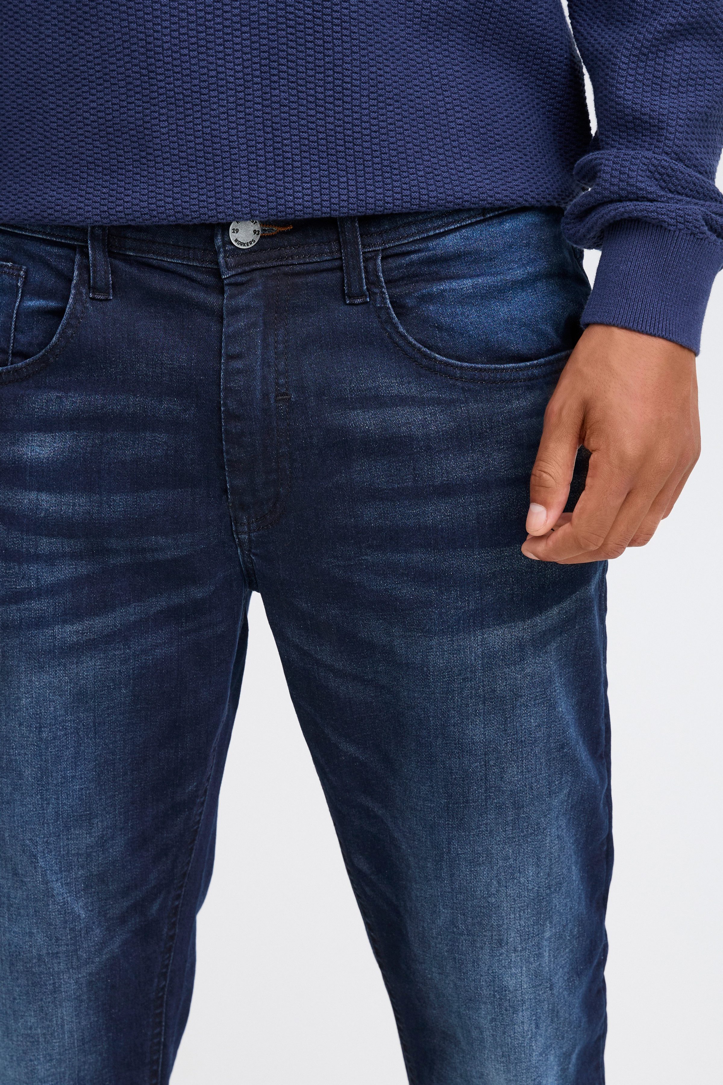 Blend Regular-fit-Jeans BHTWISTER SLIM/REG mit Abriebeffekten