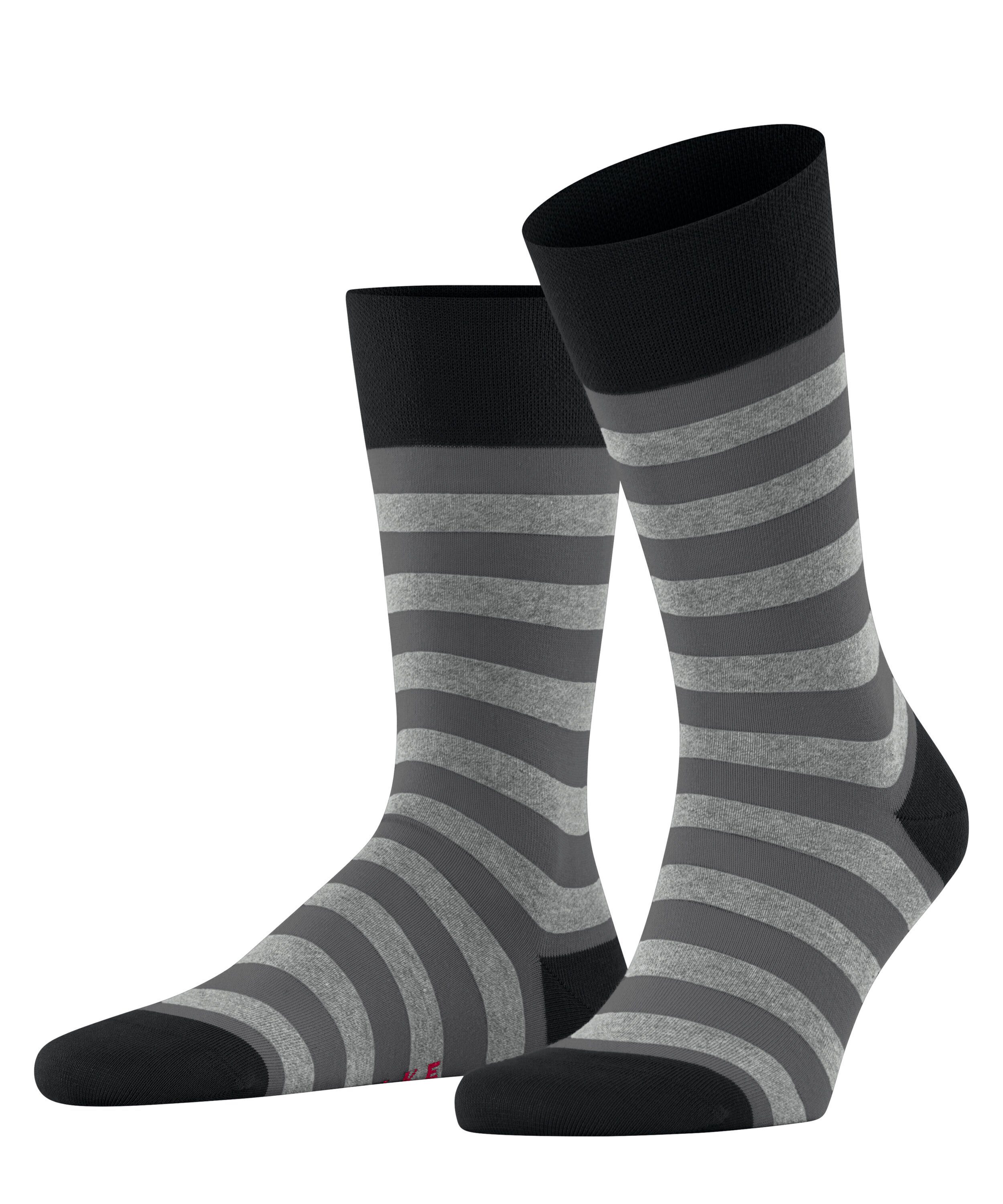 FALKE Socken Sensitive Mapped Line (1-Paar) black (3000)