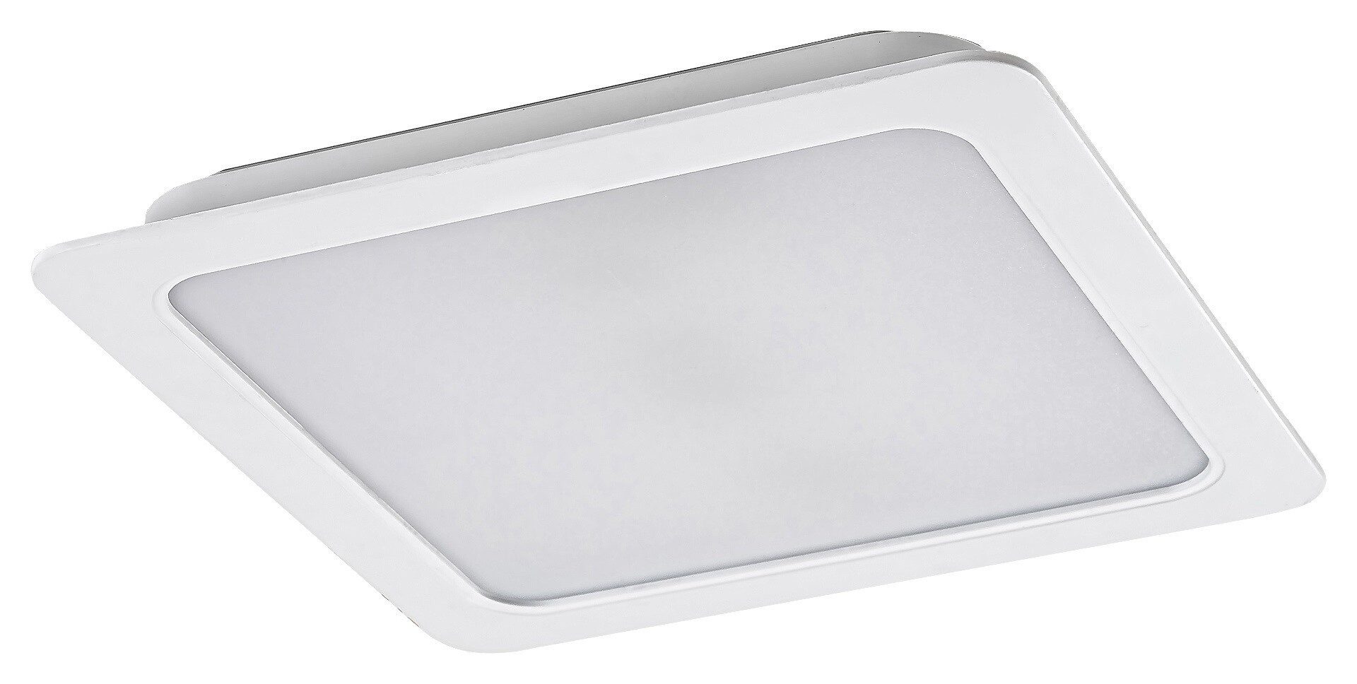 Rabalux LED Deckenspots "Shaun" Kunststoff, weiß, quadratisch, 24W, neutralweiß, 2400lm, neutralweiß