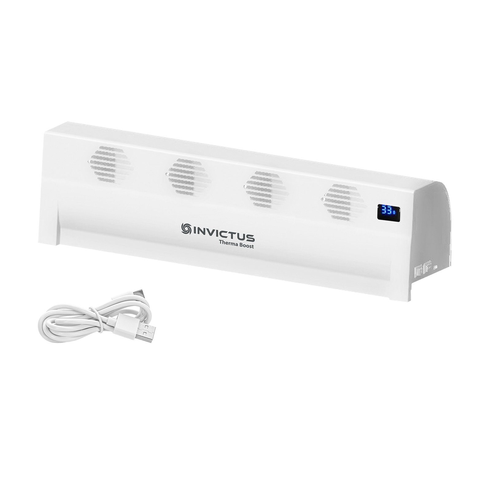 Genius Heizkörperkonsole Invictus Therma Boost Basic Akku Heizverstärker 2 Modi Display, (Basic - Akkulaufzeit bis zu sechs Stunden, integrierte Thermostat)