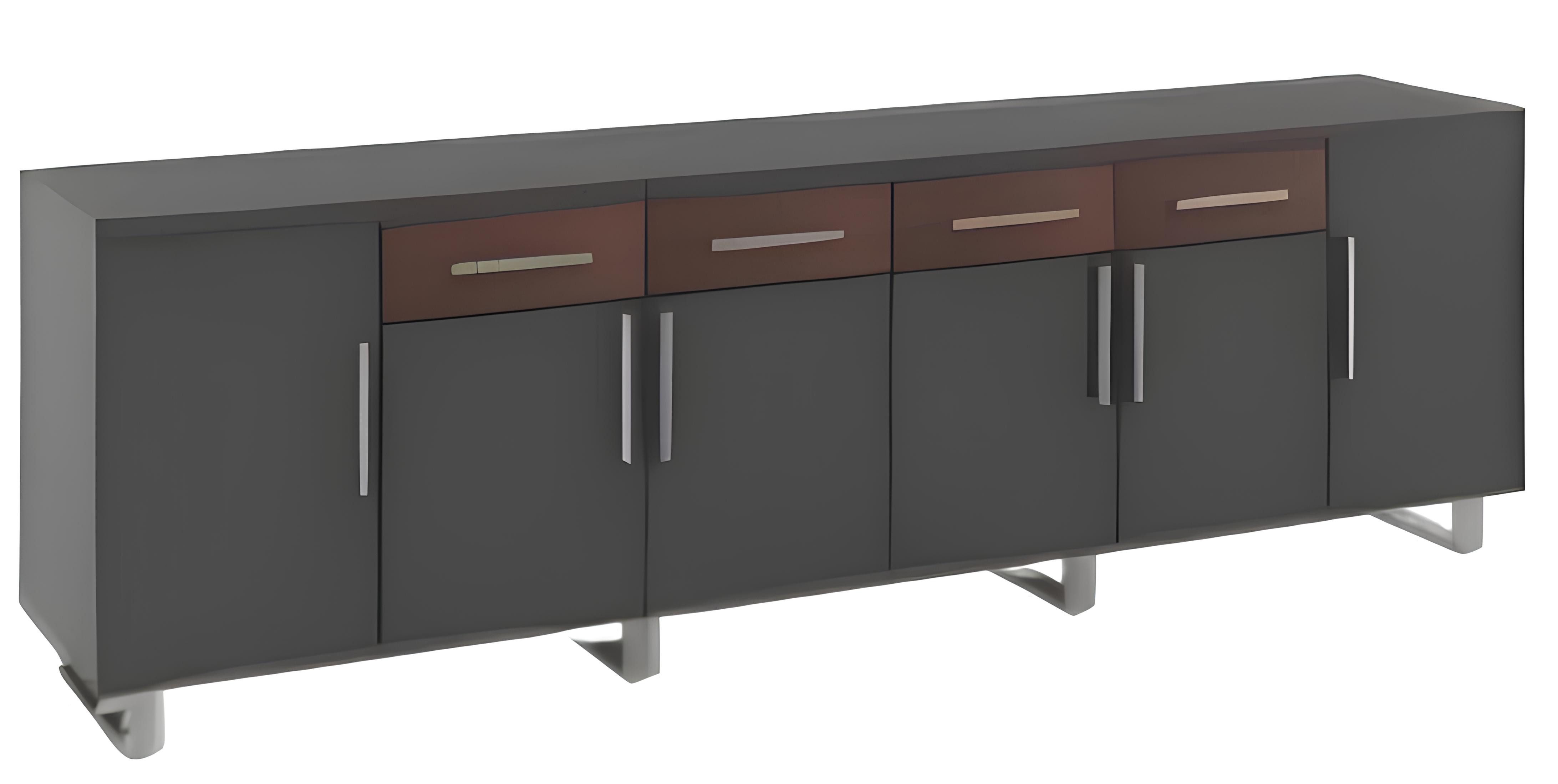 Aktenschrank Moderner Braun Schwarz Aktenschrank Luxus Büromöbel Mehrzweckschrank