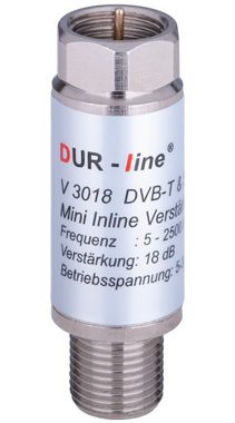 DUR-line Mini Inline-Verstärker Dur-Line V 3018 18 dB SAT-Kabel