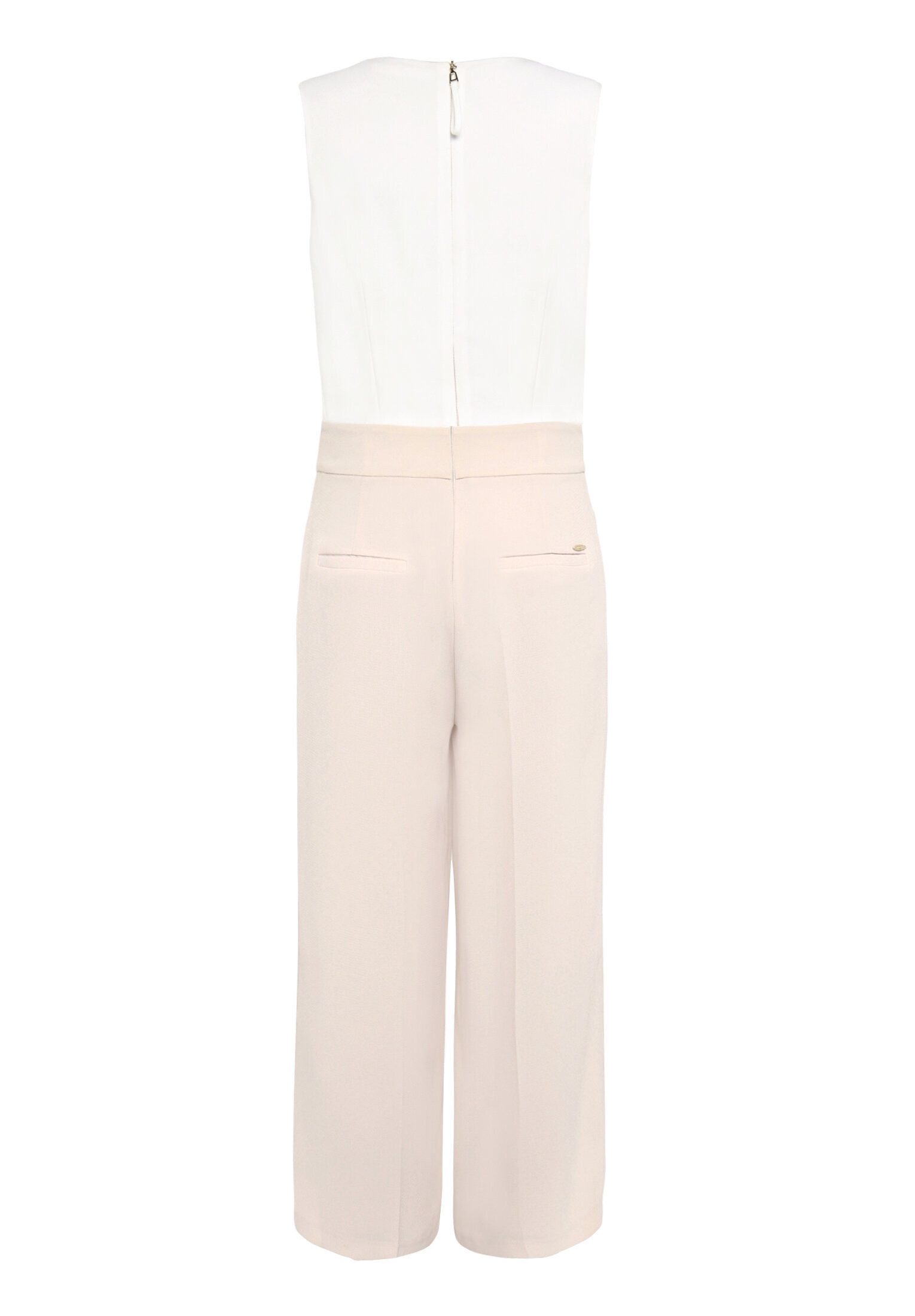 Betty&Co Overall Damen ohne Arm (1-tlg) Falten
