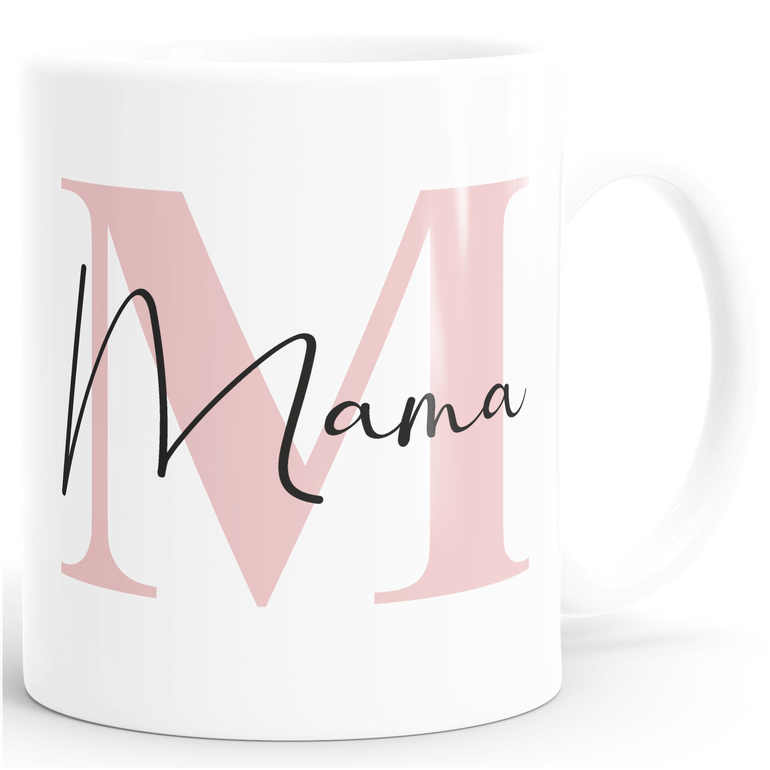 SpecialMe Tasse Kaffee-Tasse Muttertag Monogramm Anfangsbuchstabe M Initilale, Keramik
