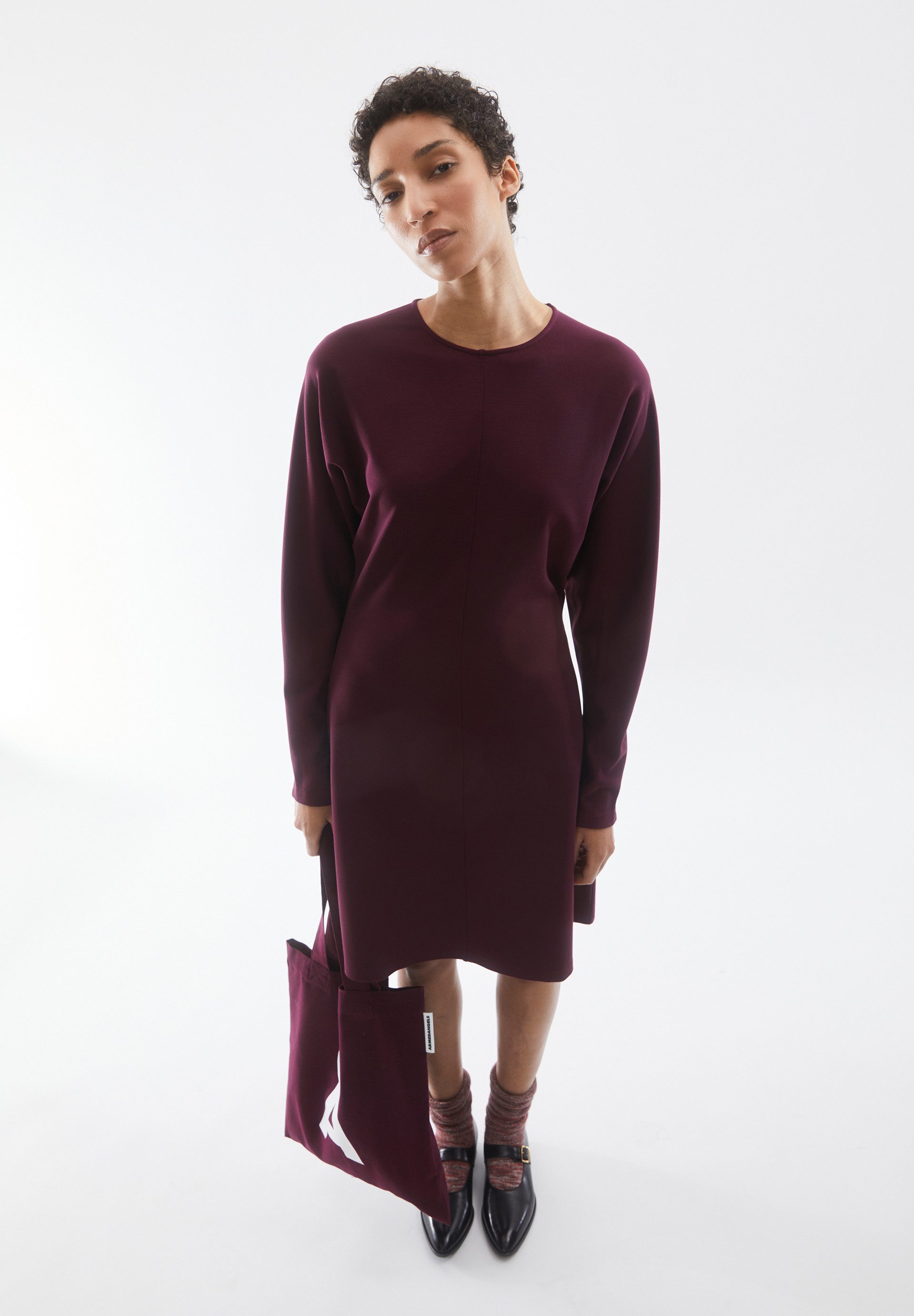 Armedangels Jerseykleid CALINAA (Slim Fit) LENZING™ ECOVERO™ Viskose Mix