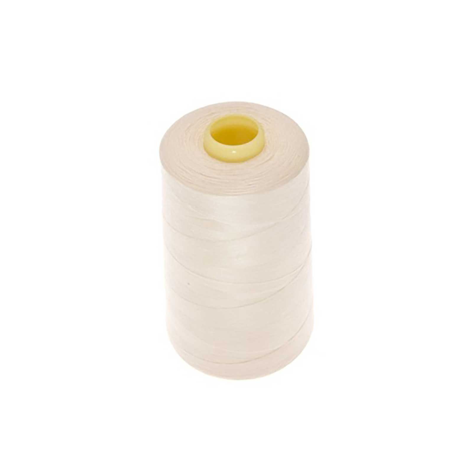 maDDma 1 Spule Nähgarn Polyester 40/2 120er 1000m Nähgarn, 1000 m, A504 creme
