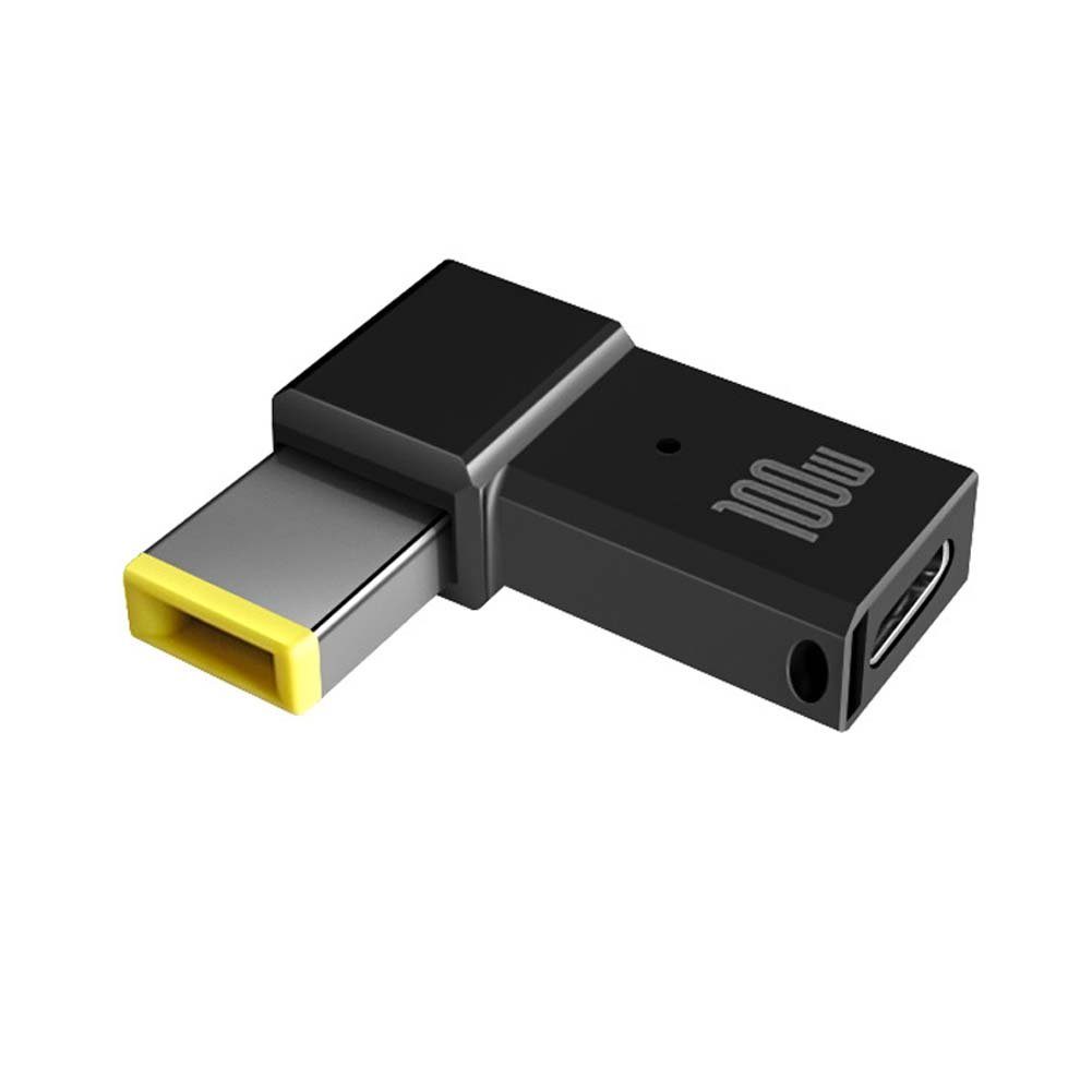 Bolwins K03 USB 3.1 Type-C zu DC mit PD Kabel Adapter für IBM Lenovo Thinkpad Notebook-Adapter DC-Stecker 11,0 x 4,0 mm zu USB 3.1 Type-C Buchse, 0 cm, Integrierter PD-Emulator, kompakte Bauform