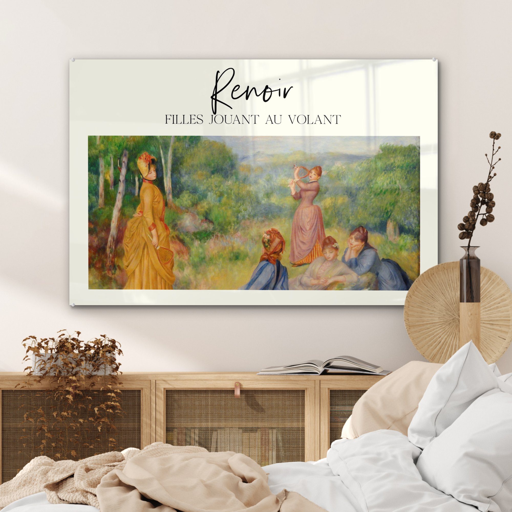 MuchoWow Acrylglasbild Kunst - Renoir - St), Meister, Acrylglasbilder Alte Wohnzimmer Schlafzimmer & (1