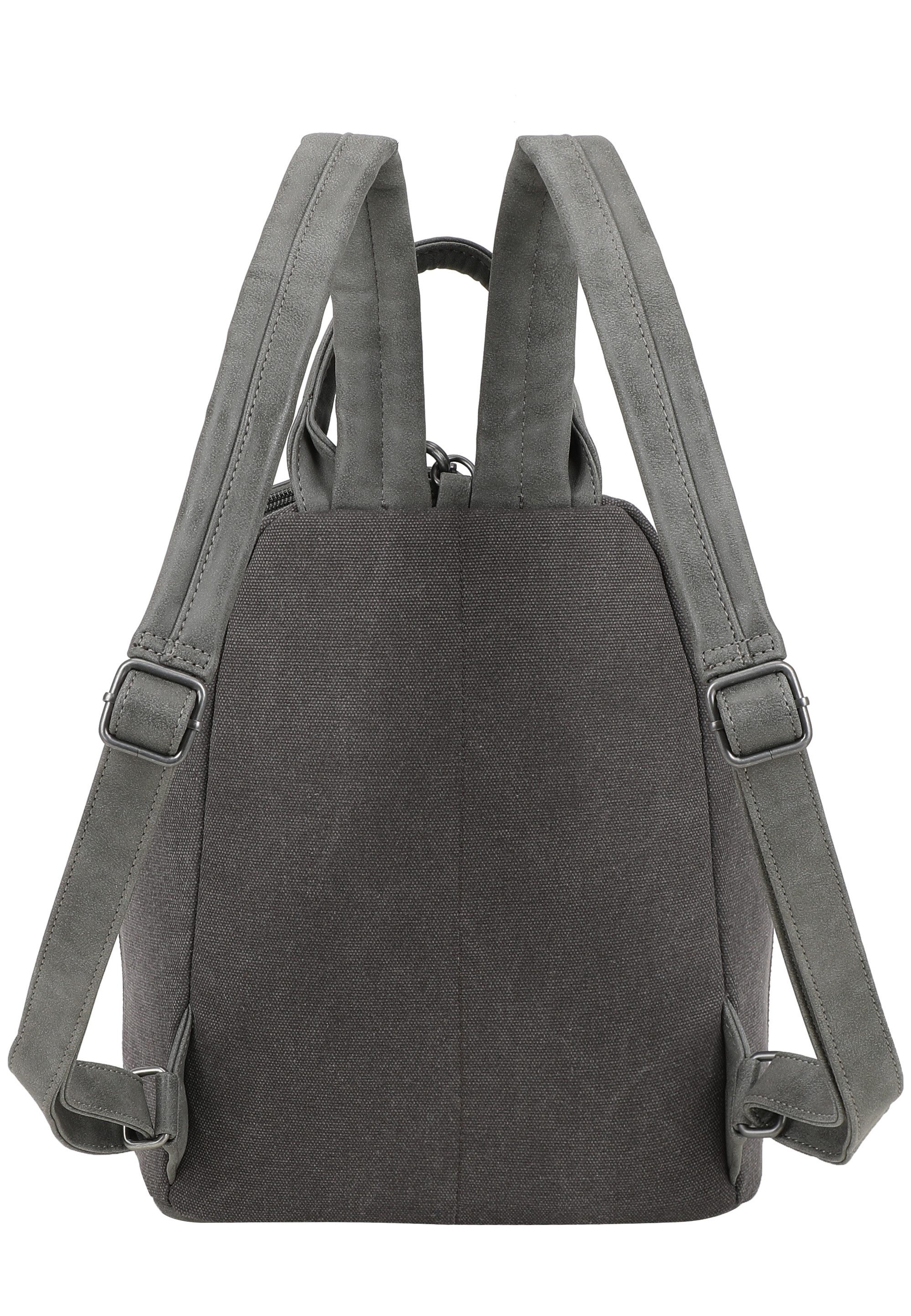 Fritzi aus Preußen Sportrucksack Marit Limited Embro Fun, mit Stickdetails und abnehmbarem Pocket-Anhänger – Bild 4 von 5