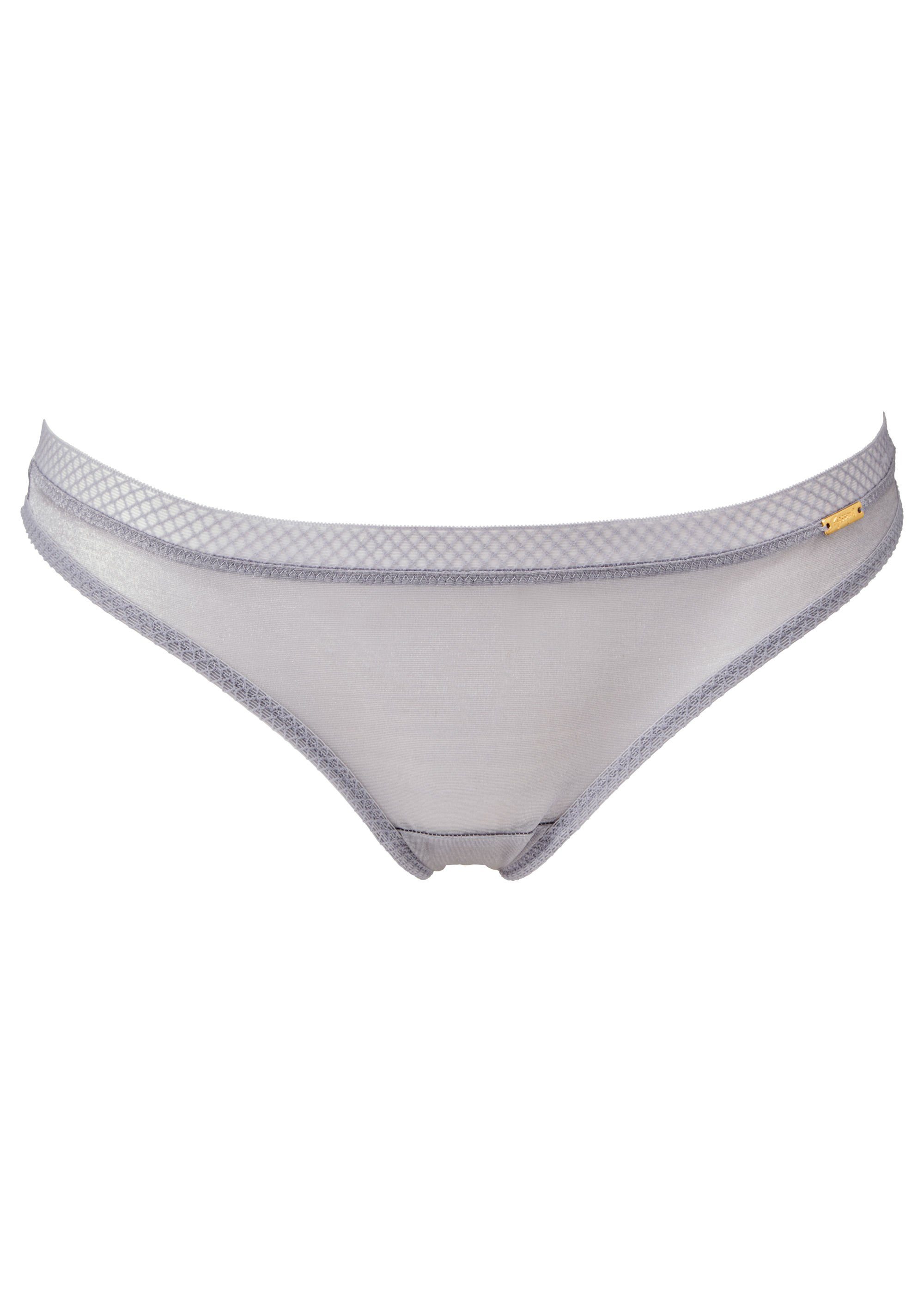 Gossard String Glossies String Silver (String, 1-St., glatt)