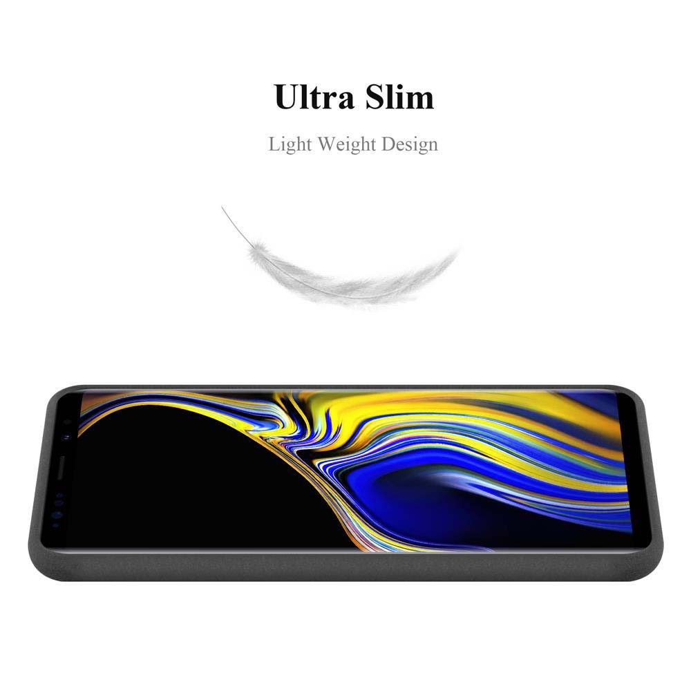 Cadorabo Handyhülle für Samsung Galaxy NOTE 9 Hülle Samsung Galaxy NOTE 9, Flexible TPU Silikon Handy Schutzhülle - Hülle - ultra slim