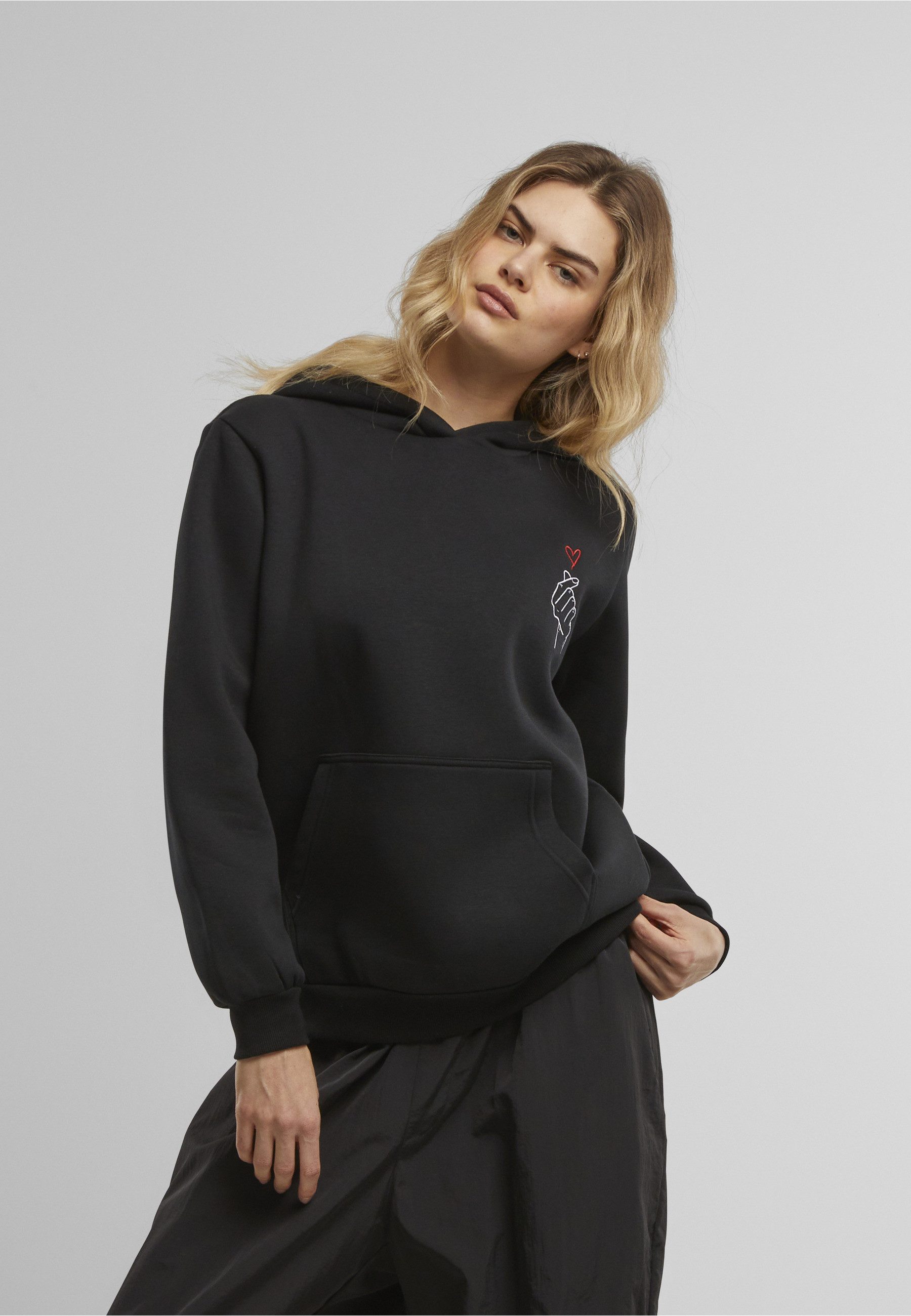 Miss Tee Kapuzensweatshirt Miss Tee K Heart EMB Fluffy Hoody