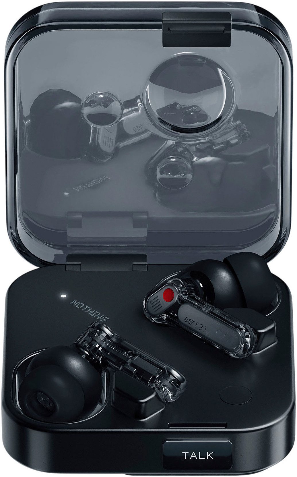 NOTHING Ear (3) wireless In-Ear-Kopfhörer (Active Noise Cancelling (ANC), Echo Noise Cancellation, integrierte Steuerung für Anrufe und Musik, Bluetooth)