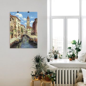 Artland Wandbild Venedig, Venedig (1 St), als Leinwandbild, Poster in verschied. Größen